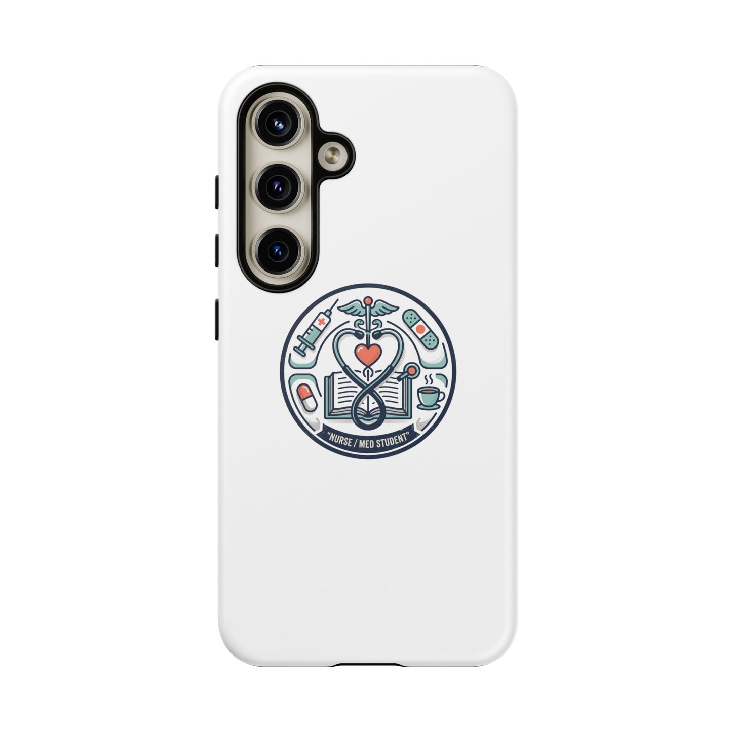 Nurse Aesthetic Tough Case — Medical Student Phone Case