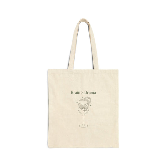 Brain > Drama Tote | Bride Era Slogan, Engaged Wife Tote Bag