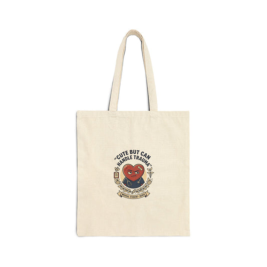 deadpan "white boy of the year" tote | minimal meme, black on white