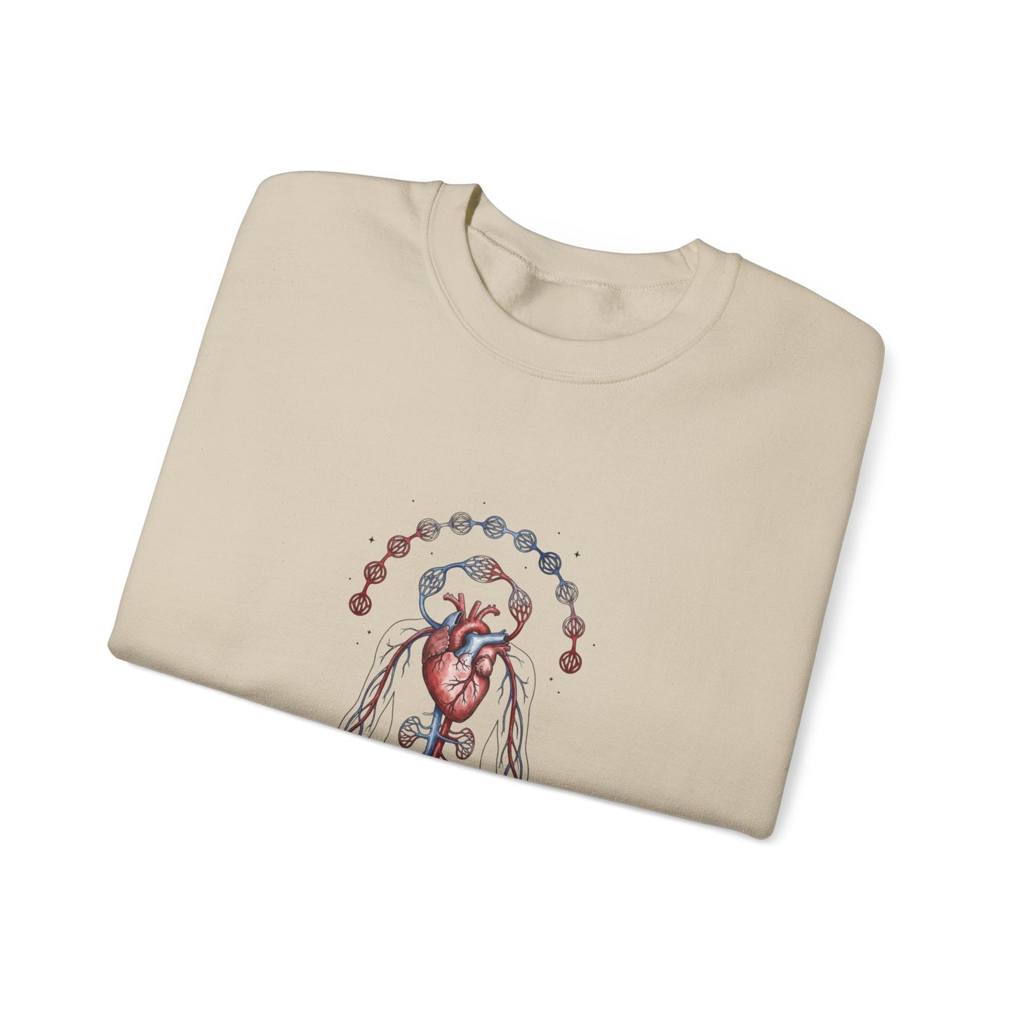Birth Flower Anatomy Sweatshirt | Botanical Birth Month Illustration