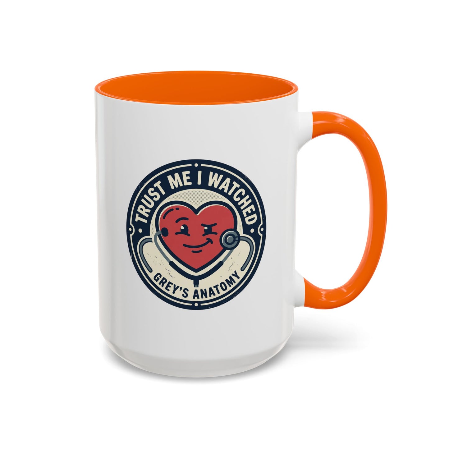 Trust Me I Watched Grey’s Anatomy Accent Coffee Mug — 11/15oz TV Fan Gift