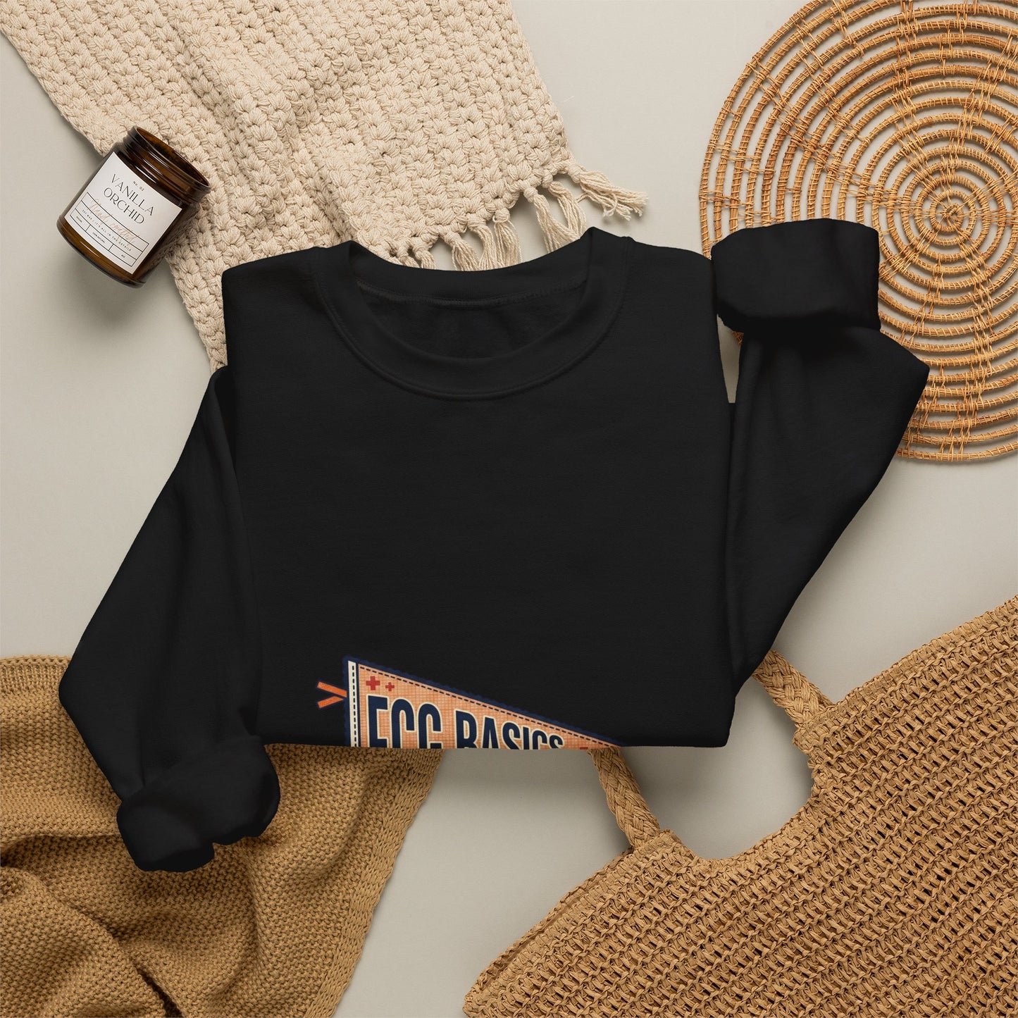 City Basketball Pennant Sweatshirt | NY Basketball Streetwear