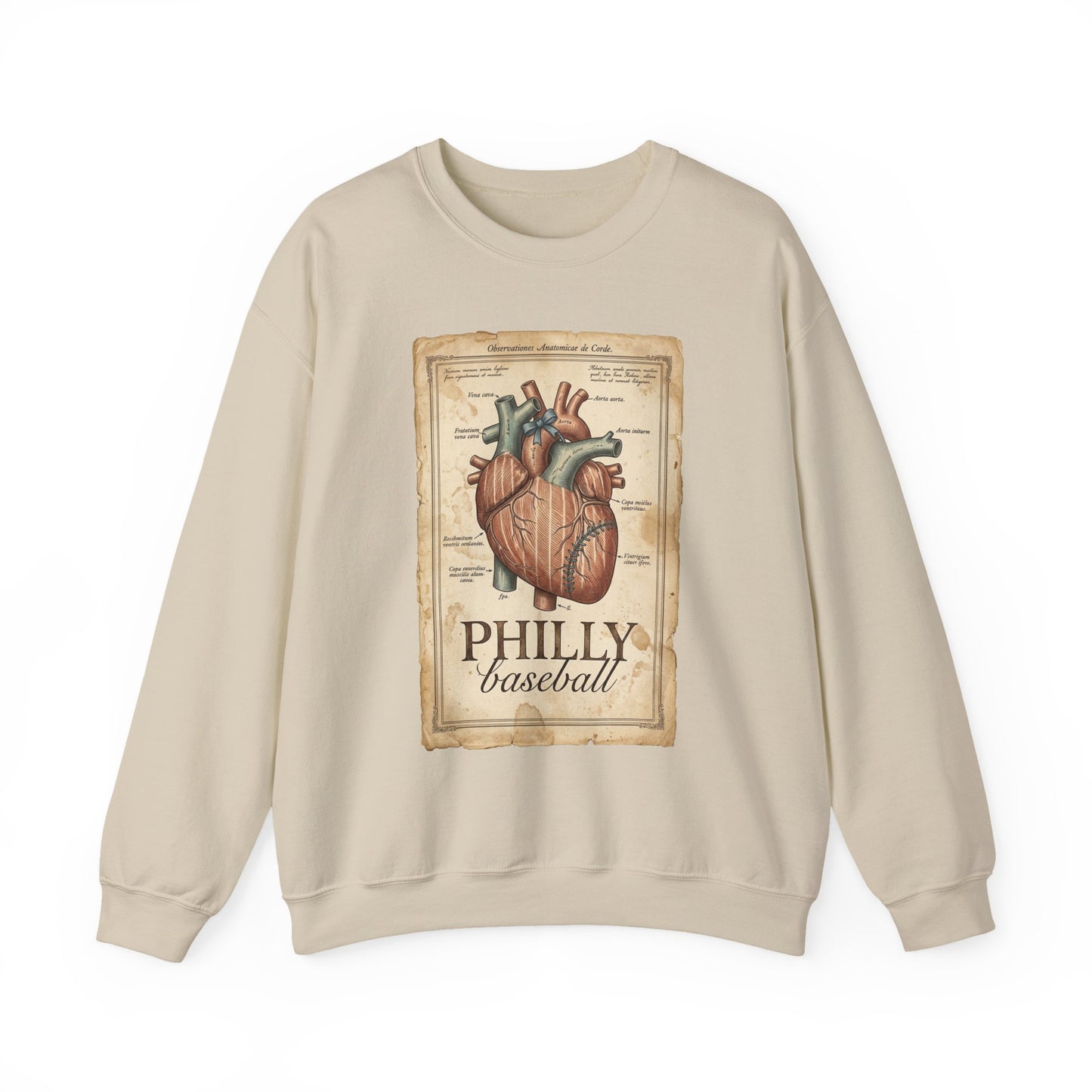 Philly Baseball Heart Sweatshirt | Regional City Pride, Sportswear