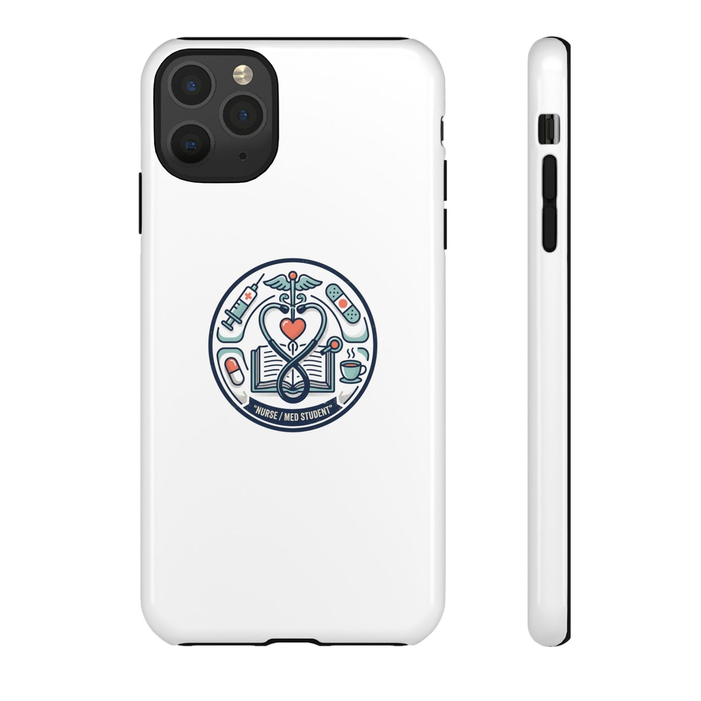 Nurse Aesthetic Tough Case — Medical Student Phone Case
