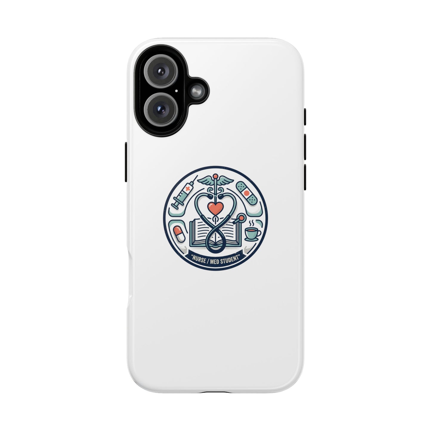 Nurse Aesthetic Tough Case — Medical Student Phone Case