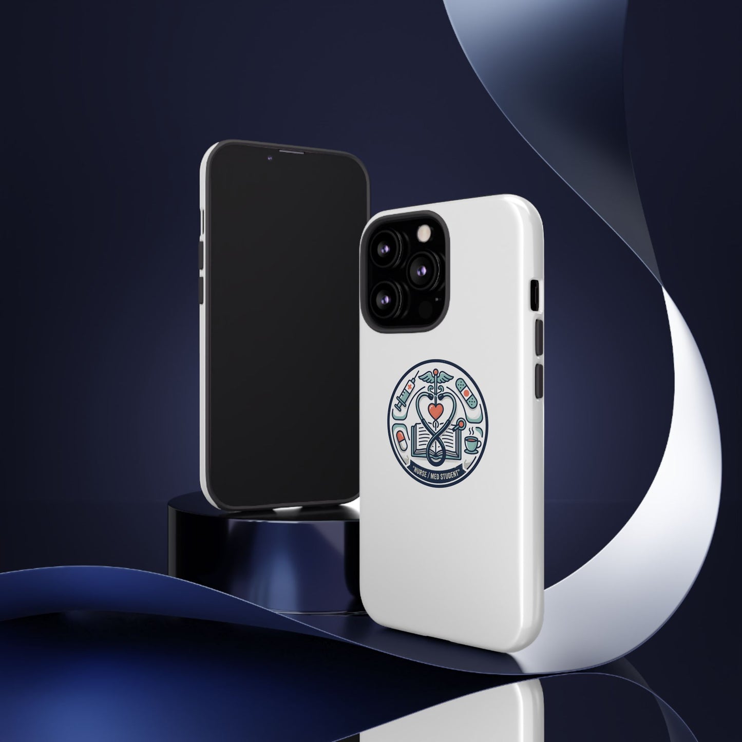 Nurse Aesthetic Tough Case — Medical Student Phone Case
