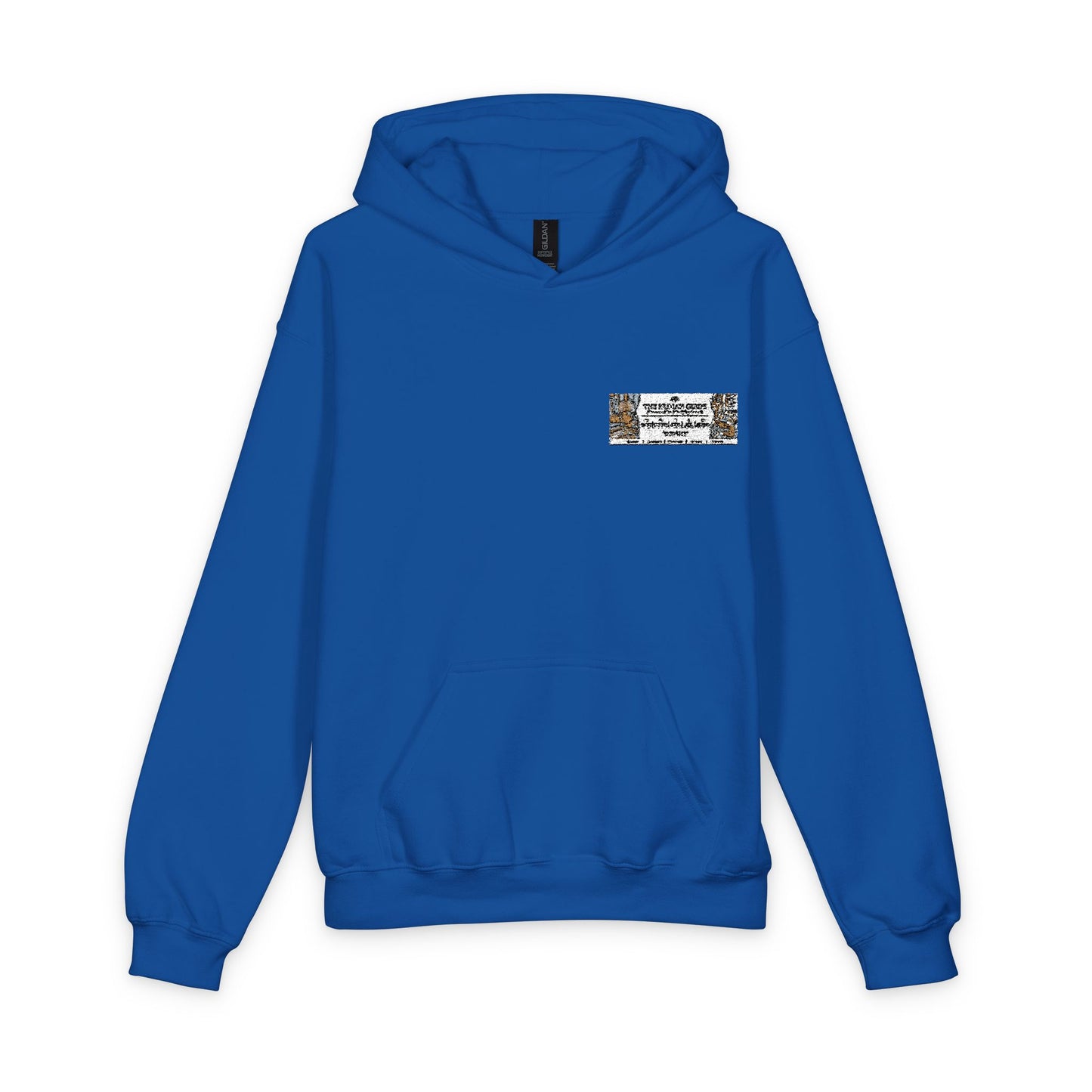 Youth Hoodie — Cute Paw Print "Best Cat Dad Ever" Pocket Design