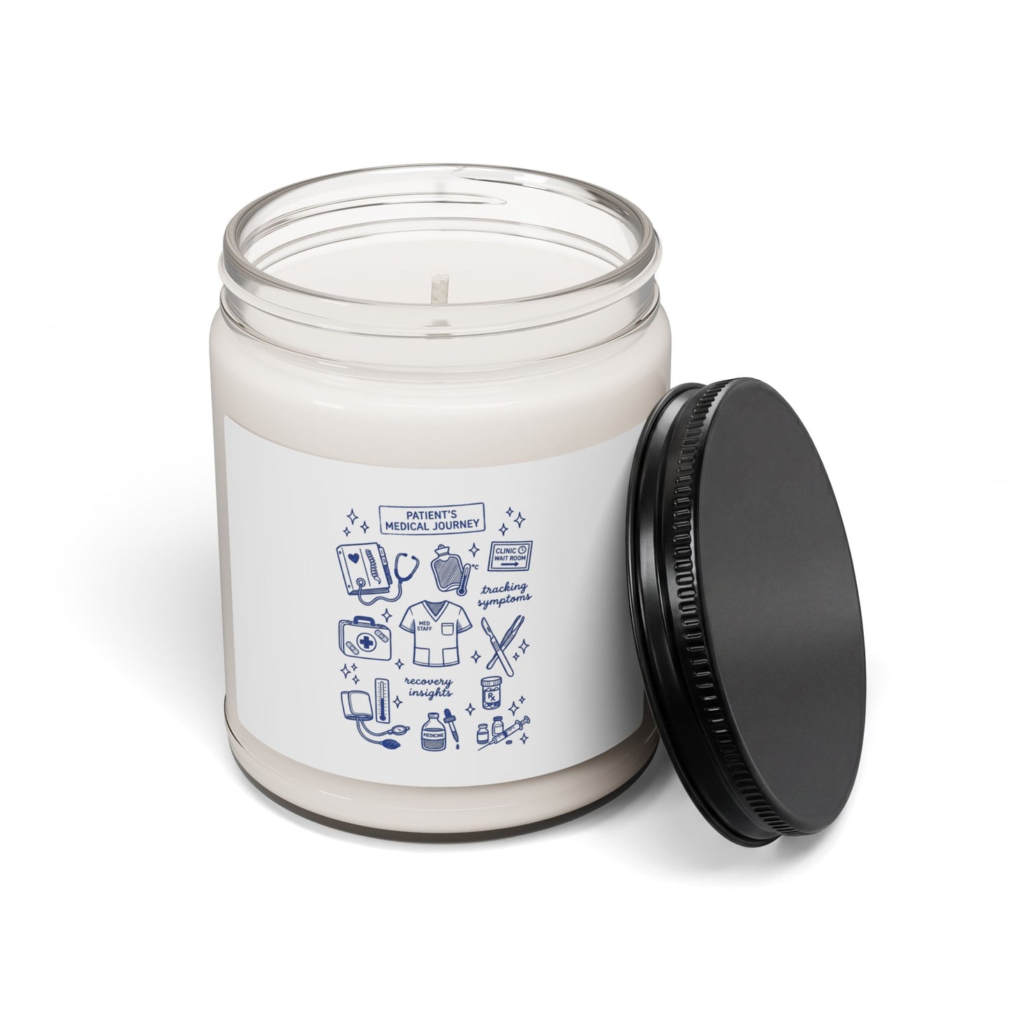 Hockey Romance Candle, Soy Jar Candle | Cozy Bookish Hockey Aesthetic