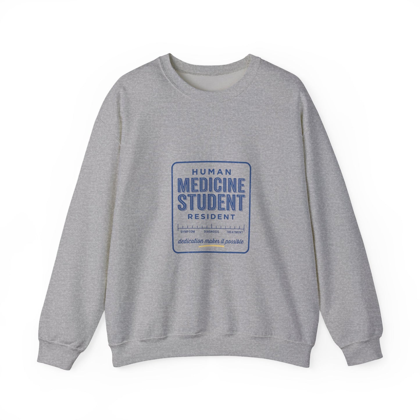 Medicine Student Sweatshirt | Vintage Badge Medical Student Crewneck