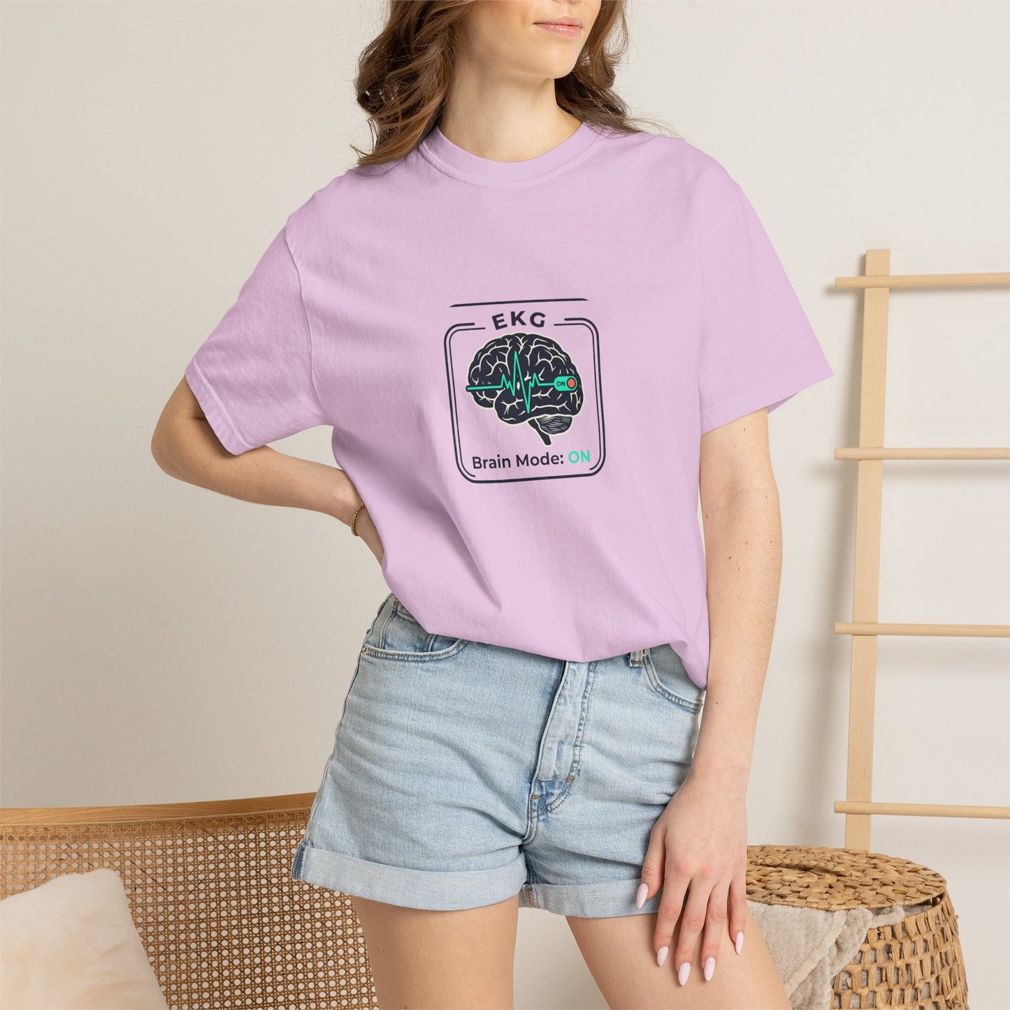 EKG Brain Mode: ON T-Shirt