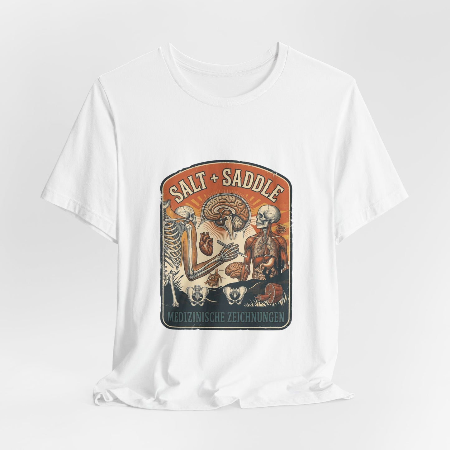 Salt & Saddle Skull Western Tee | Country Aesthetic, Coastal Cowgirl