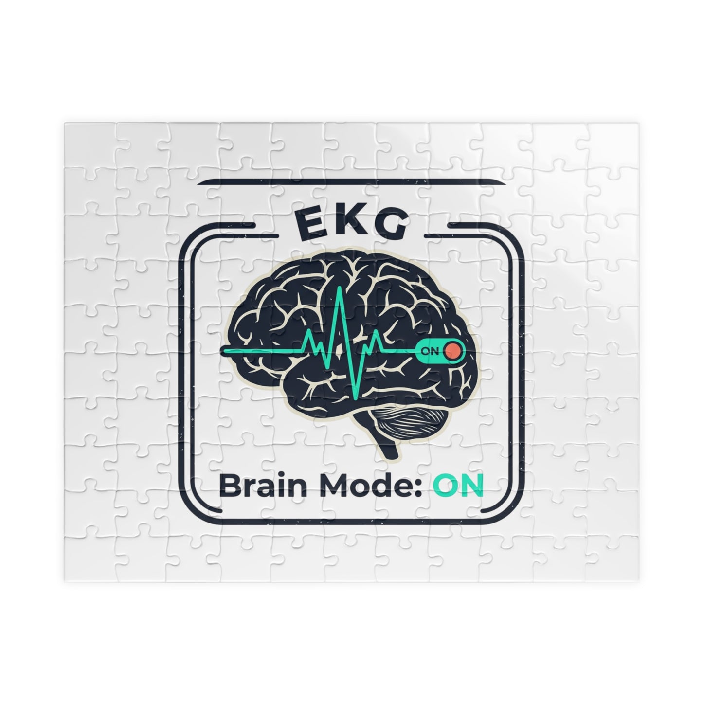 Brain Mode: ON Puzzle — EKG Brain Jigsaw (110–1014 pcs)