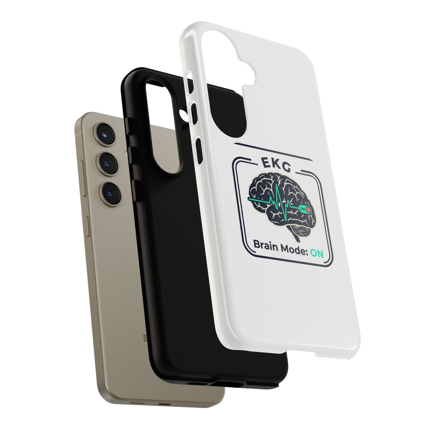 Tough Cases — 'EKG Brain Mode: ON' Phone Case