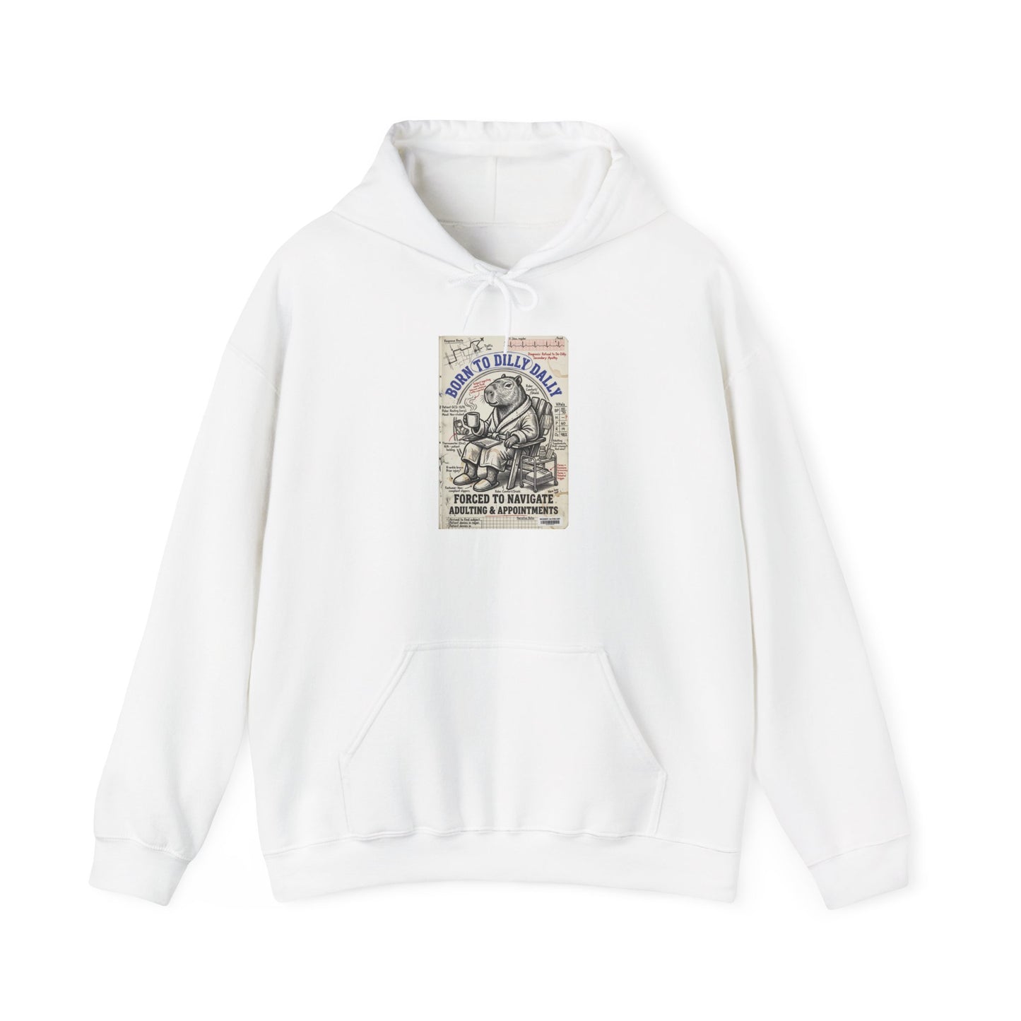 I Dilly & I Dally Hoodie | Dilly Dally meme, retro cartoon slogan