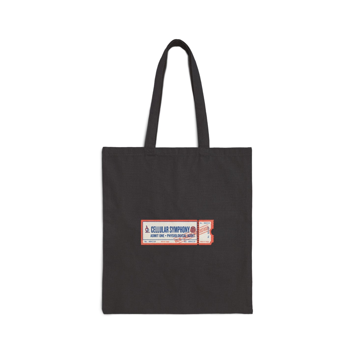 Vintage Library Ticket Tote | Book Girl Summer, BookTok Aesthetic