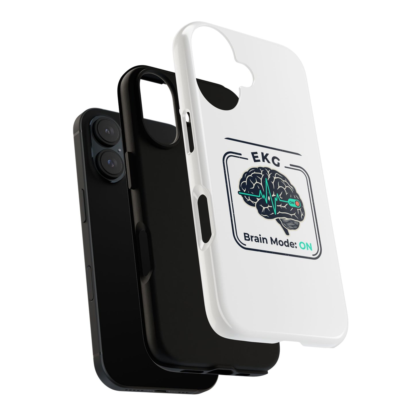 Tough Cases — 'EKG Brain Mode: ON' Phone Case