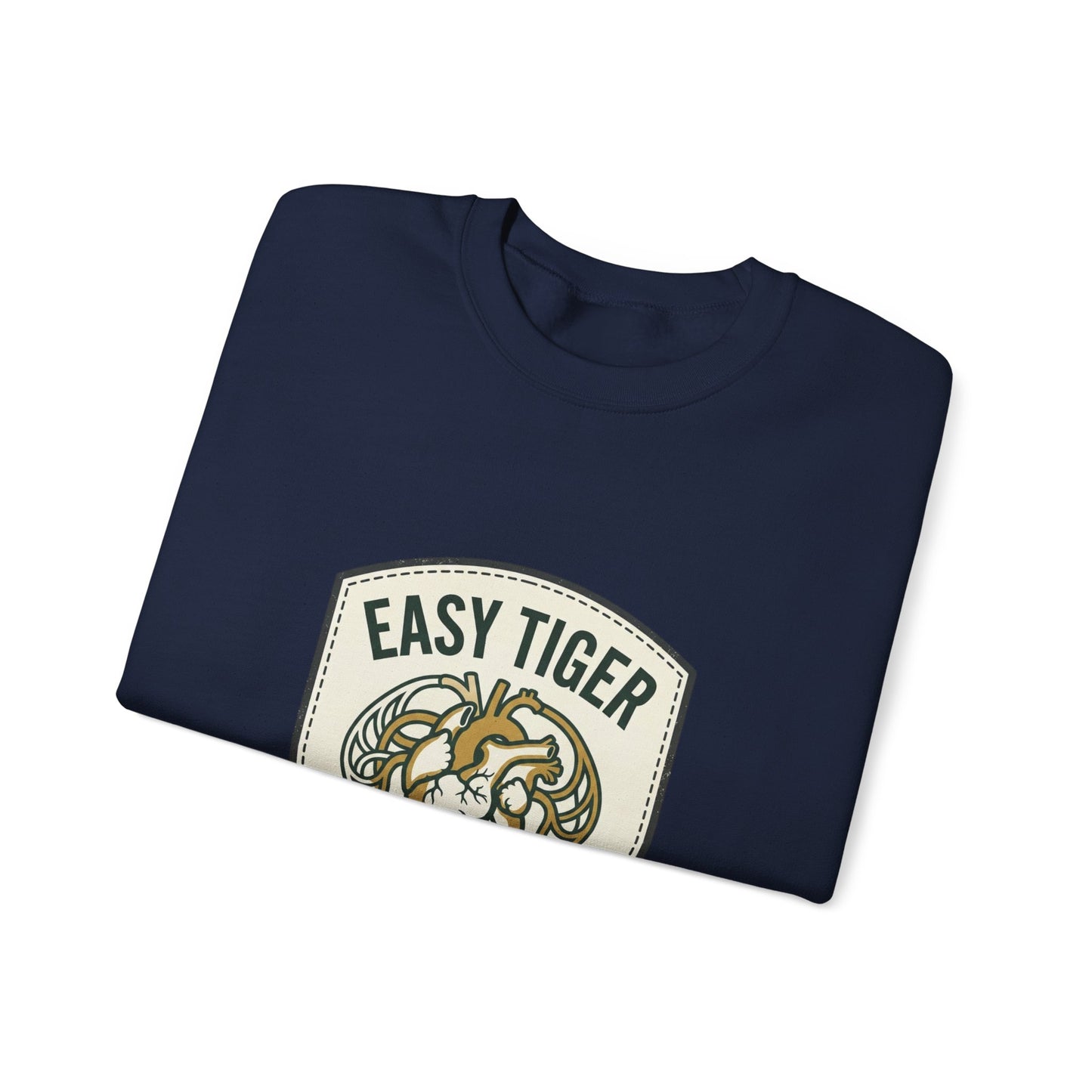 Easy Tiger Retro Tiger Badge Sweatshirt | Vintage Summer Camp