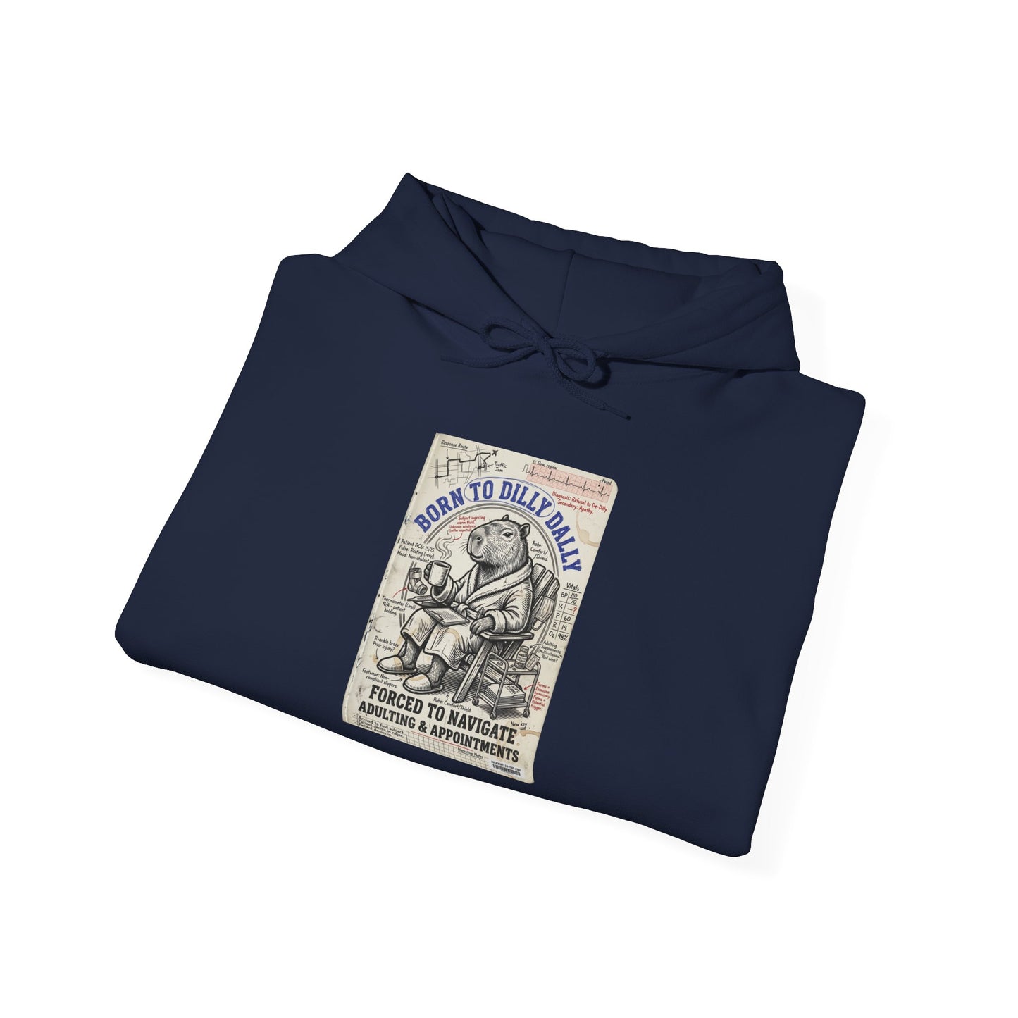 I Dilly & I Dally Hoodie | Dilly Dally meme, retro cartoon slogan