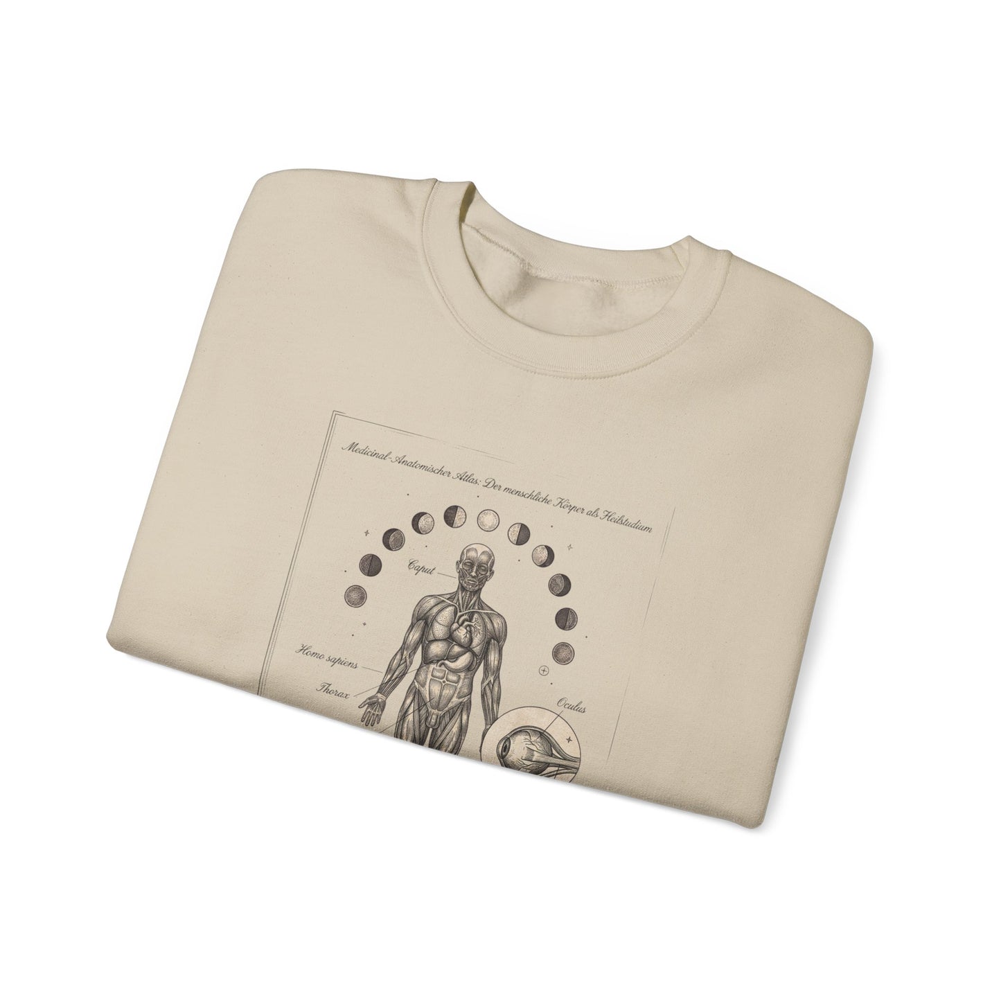 Birth Flower Botanical Crewneck Sweatshirt | Birth Month Floral Illustration