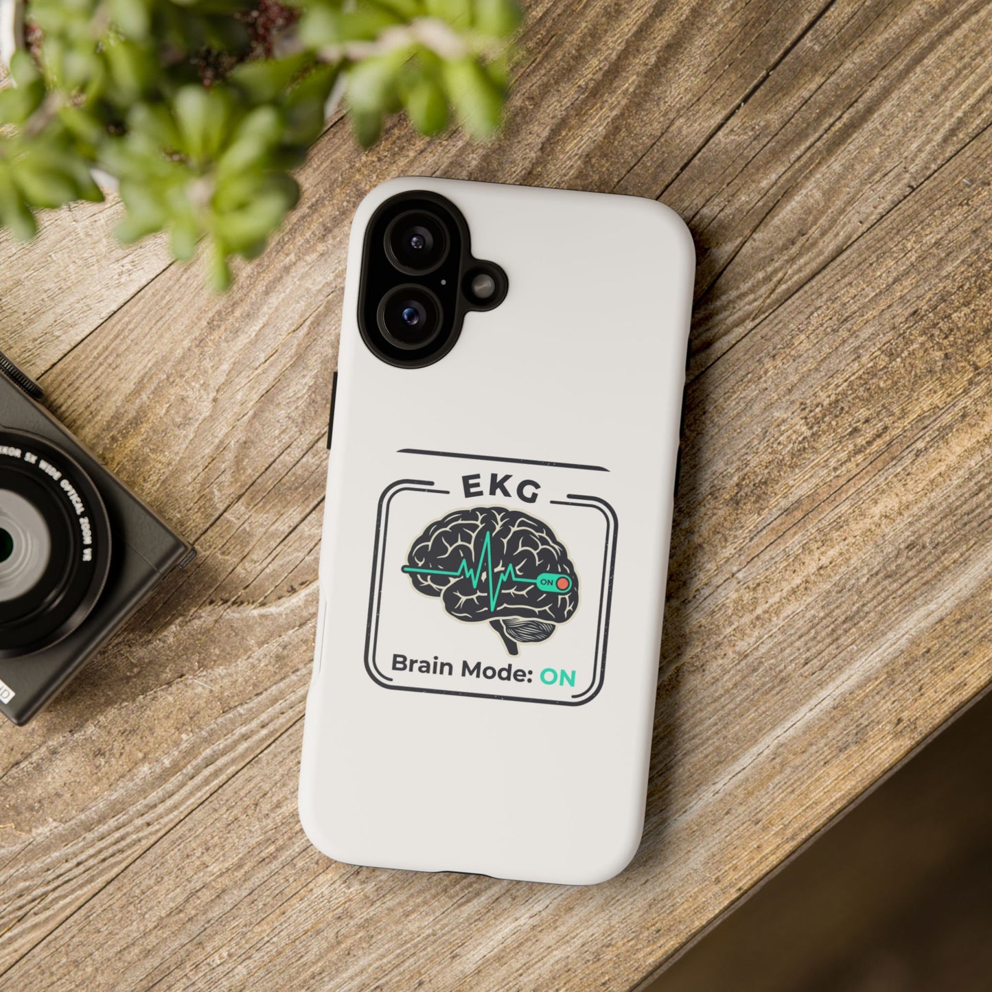 Tough Cases — 'EKG Brain Mode: ON' Phone Case
