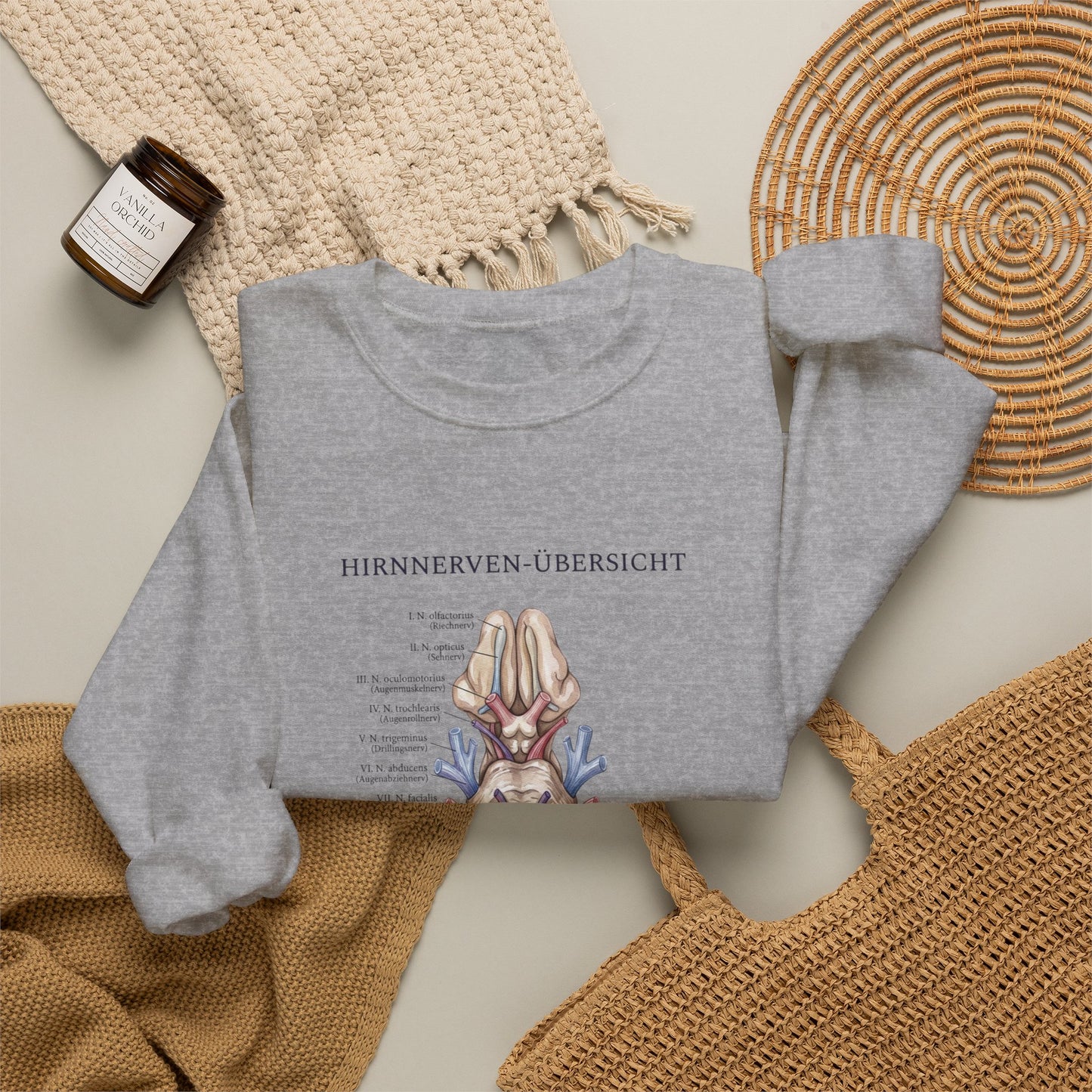 Birth Flower Illustration Sweatshirt | Botanical Birth Month Design