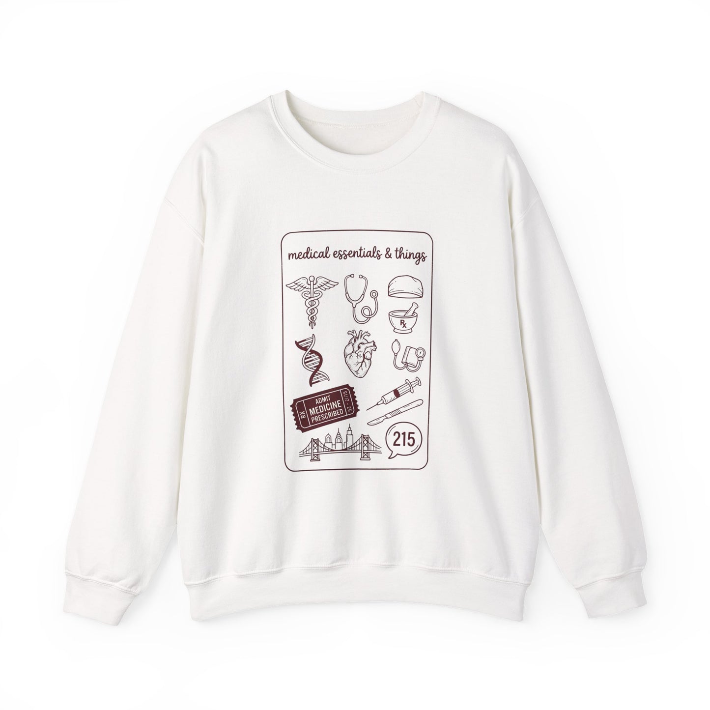 Philadelphia Medical Icons Sweatshirt | Local Baseball Pride