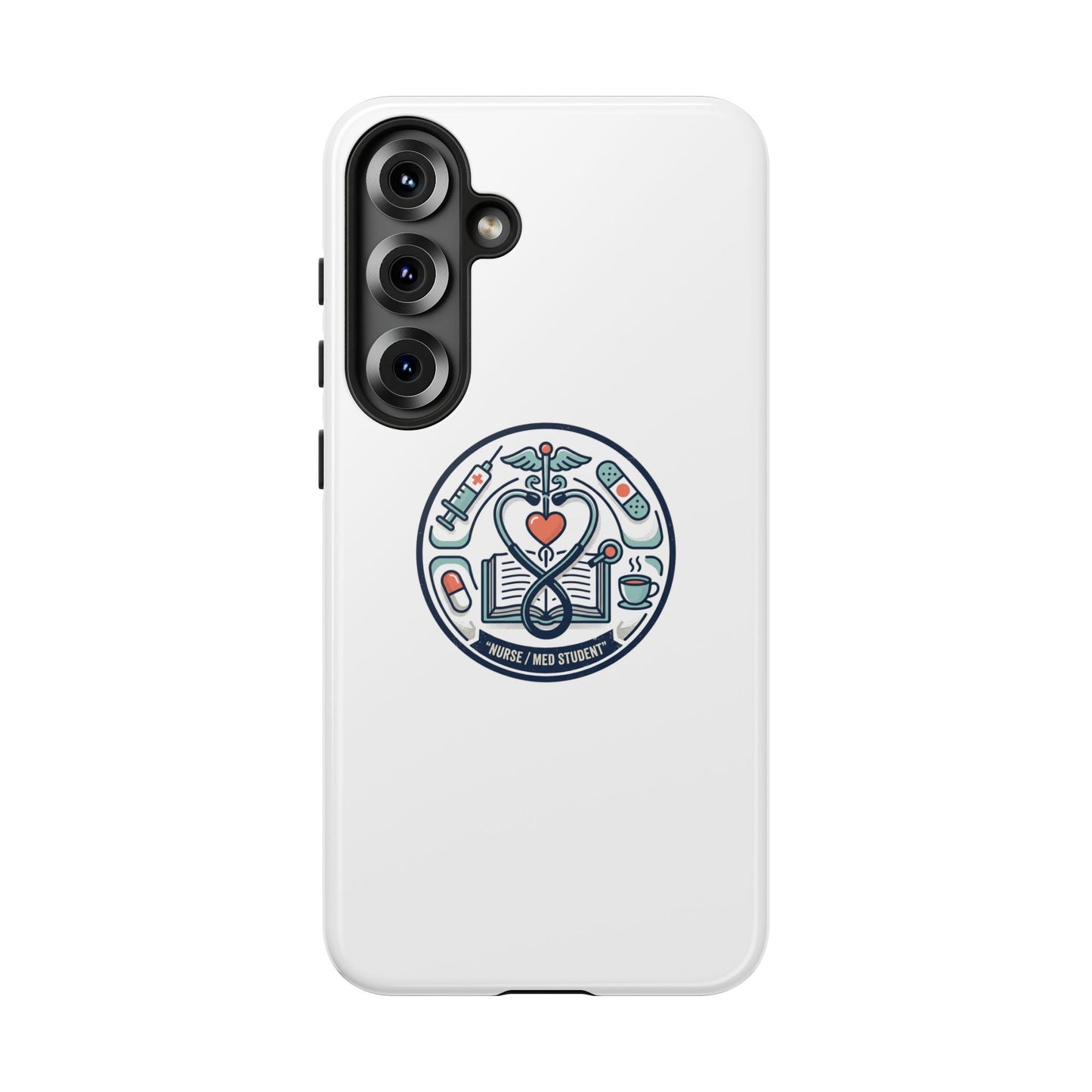 Nurse Aesthetic Tough Case — Medical Student Phone Case