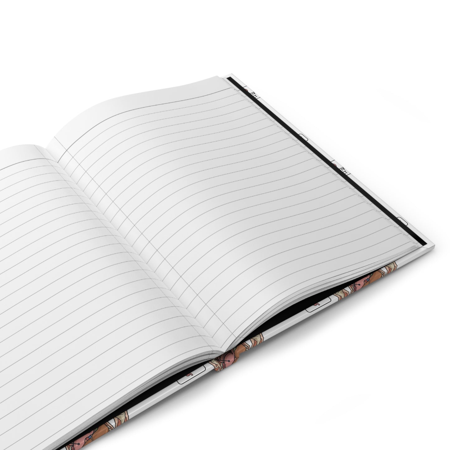 Human Anatomy Hardcover Journal — Medical Student Anatomy Notebook