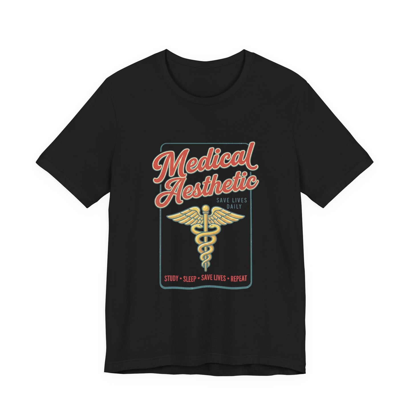 Medical Aesthetic Tee | Vintage Medical Graphic, Retro Typography