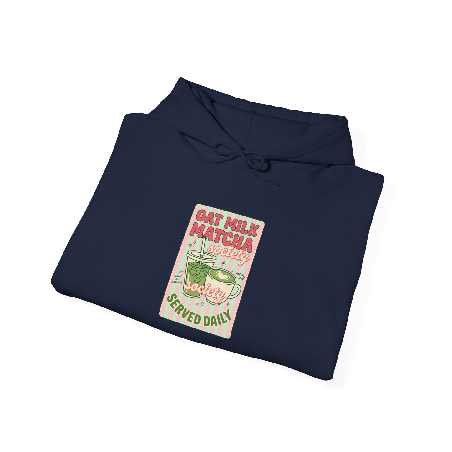Matcha Latte Club Hoodie | matcha aesthetic, café girl sweatshirt
