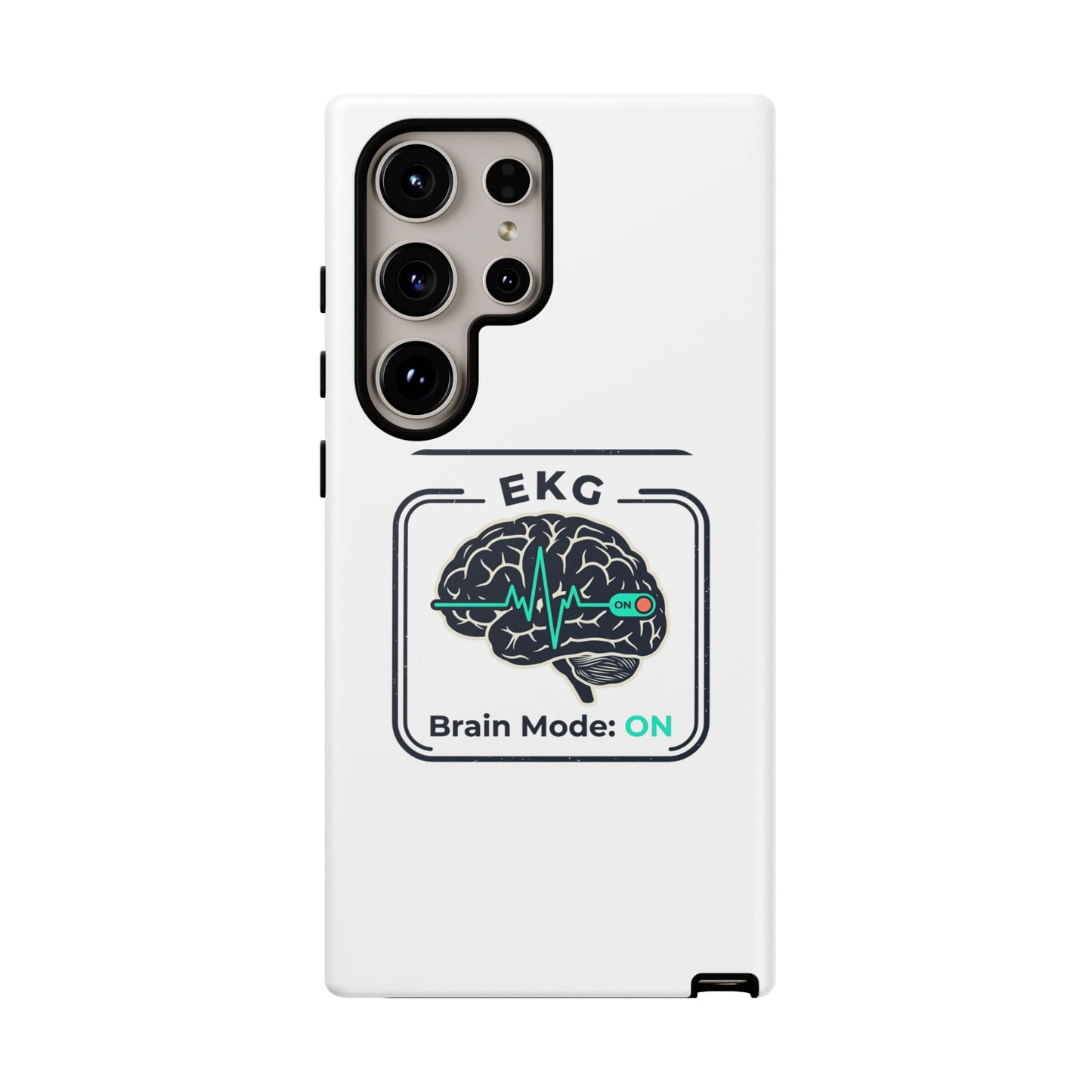 Tough Cases — 'EKG Brain Mode: ON' Phone Case