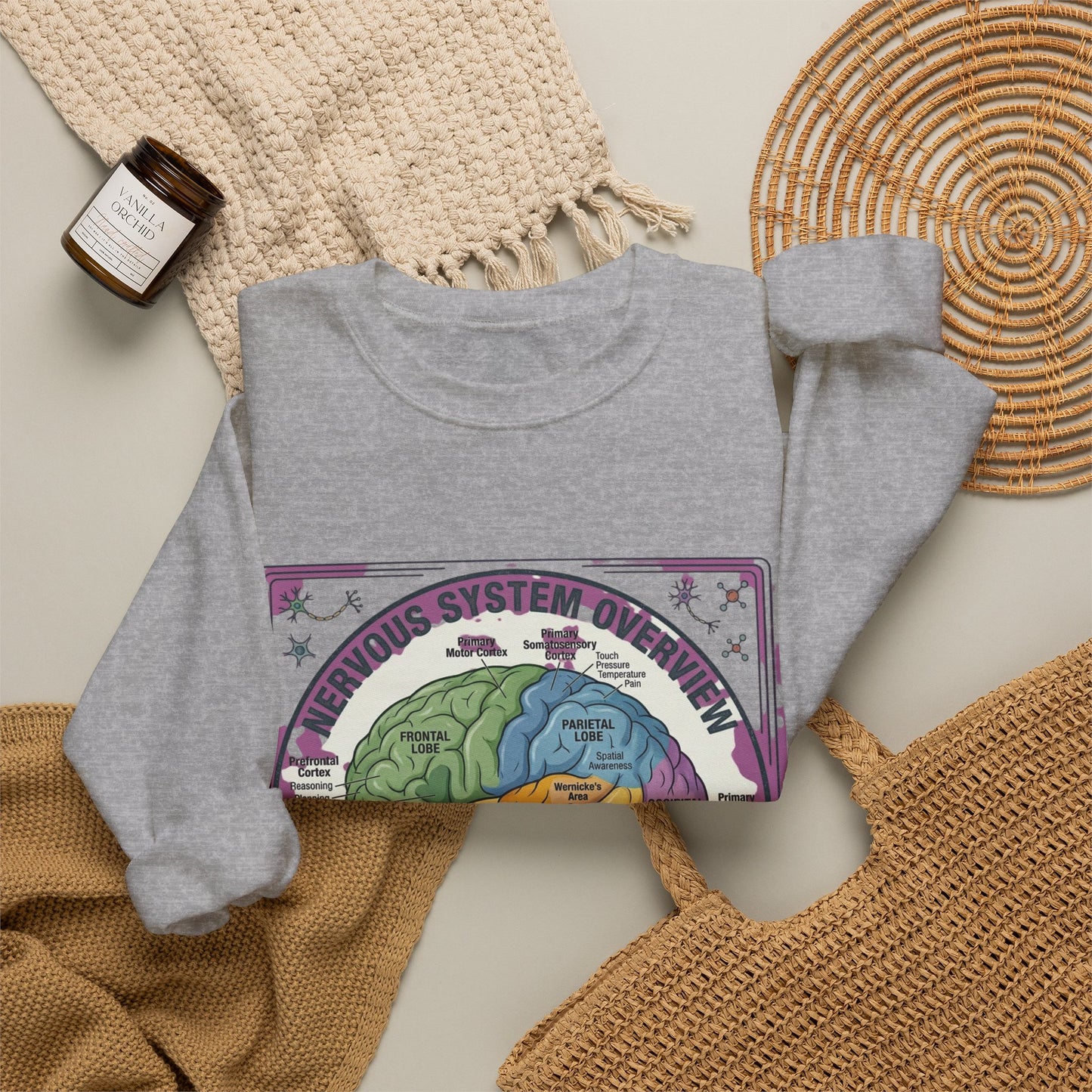 250th Anniversary Patriotic Brain Diagram Sweatshirt | 4th of July Centennial Trend