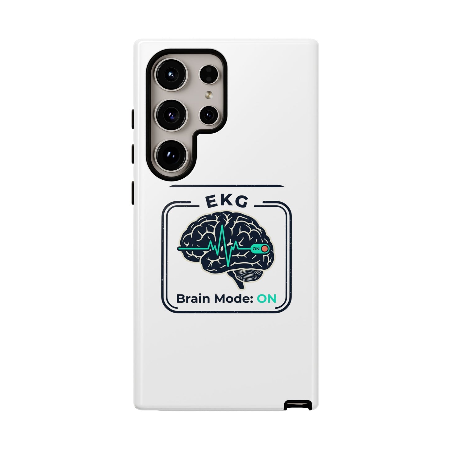 Tough Cases — 'EKG Brain Mode: ON' Phone Case