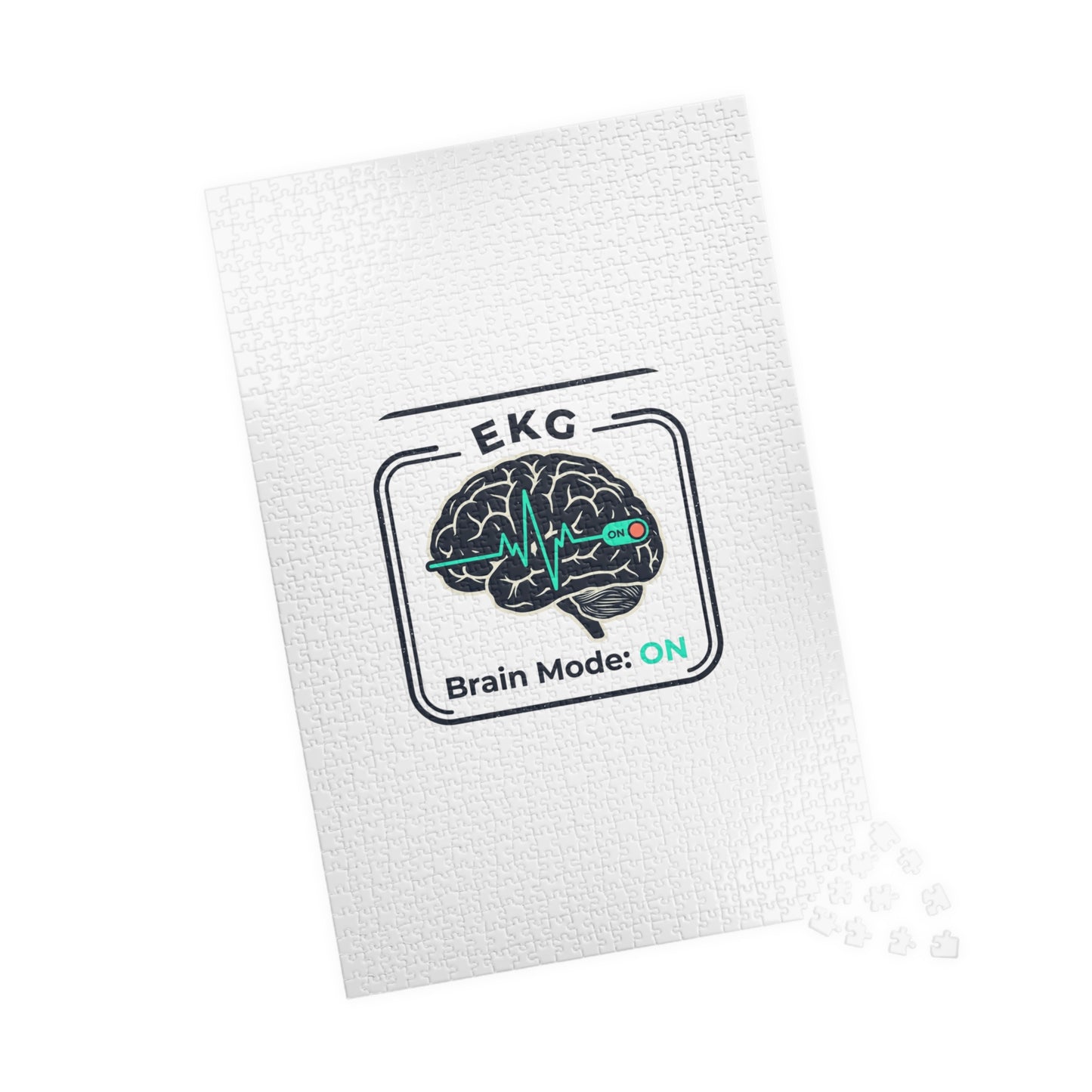 Brain Mode: ON Puzzle — EKG Brain Jigsaw (110–1014 pcs)