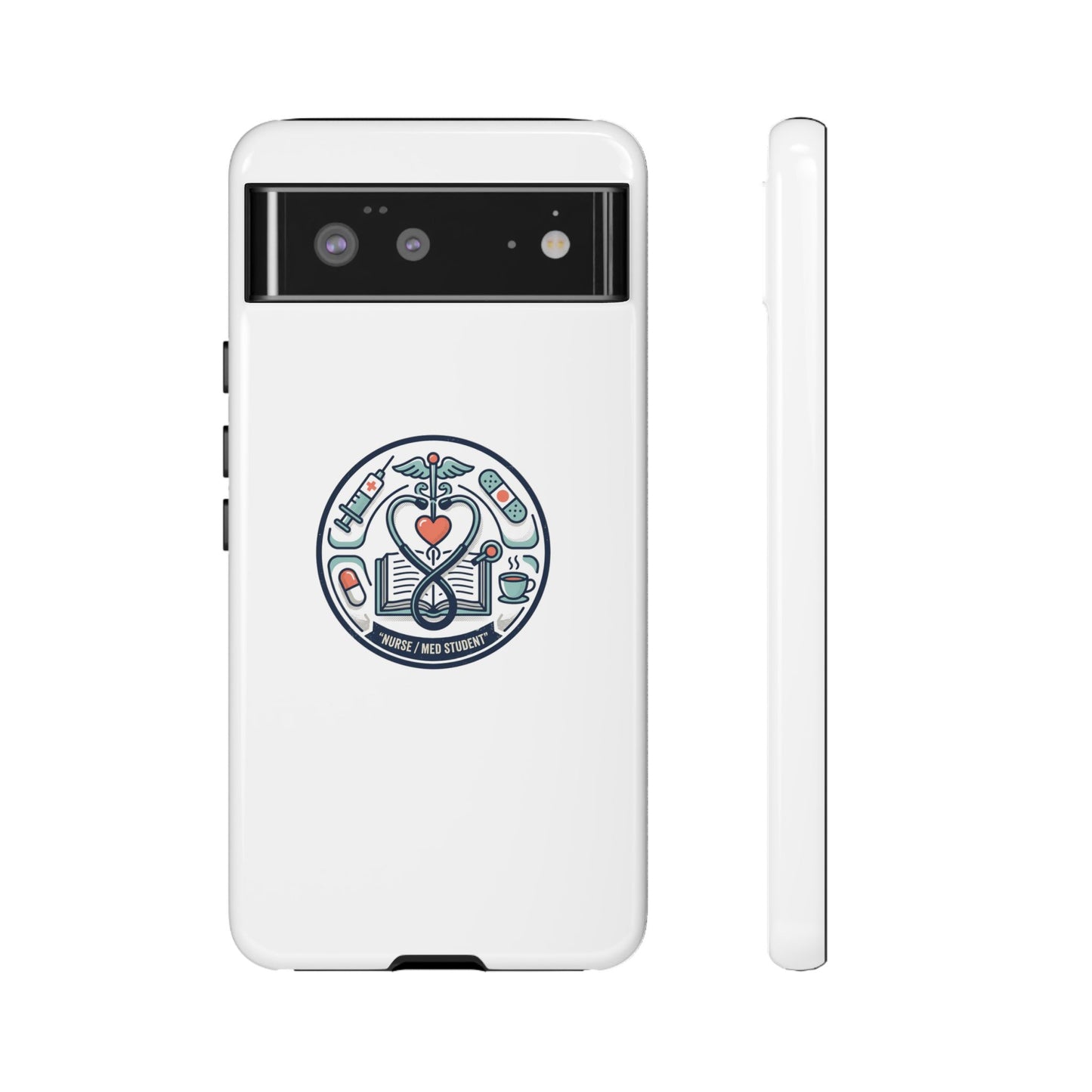 Nurse Aesthetic Tough Case — Medical Student Phone Case