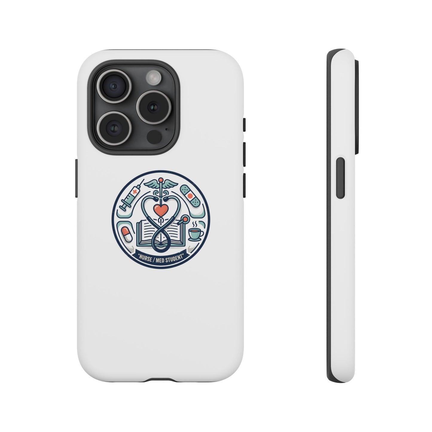 Nurse Aesthetic Tough Case — Medical Student Phone Case