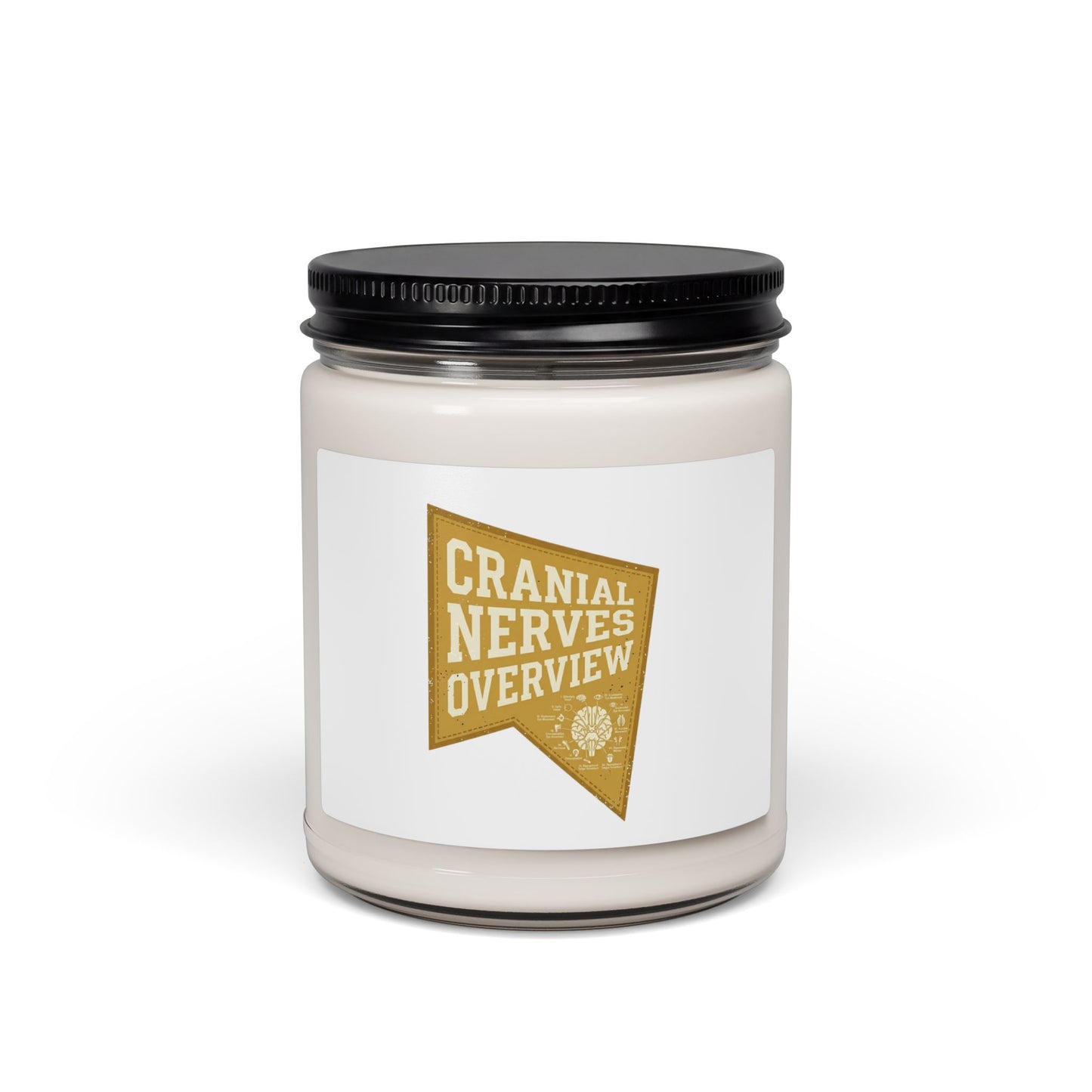 Retro Tiger Graphic Soy Candle, Easy Tiger summer vibe