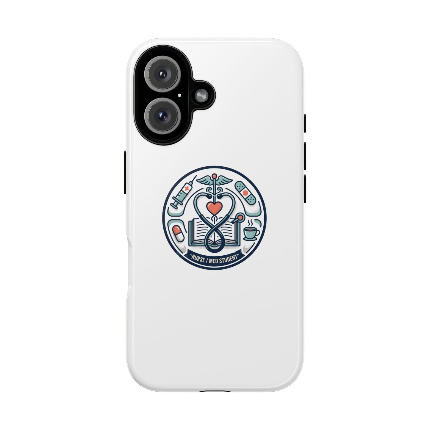 Nurse Aesthetic Tough Case — Medical Student Phone Case