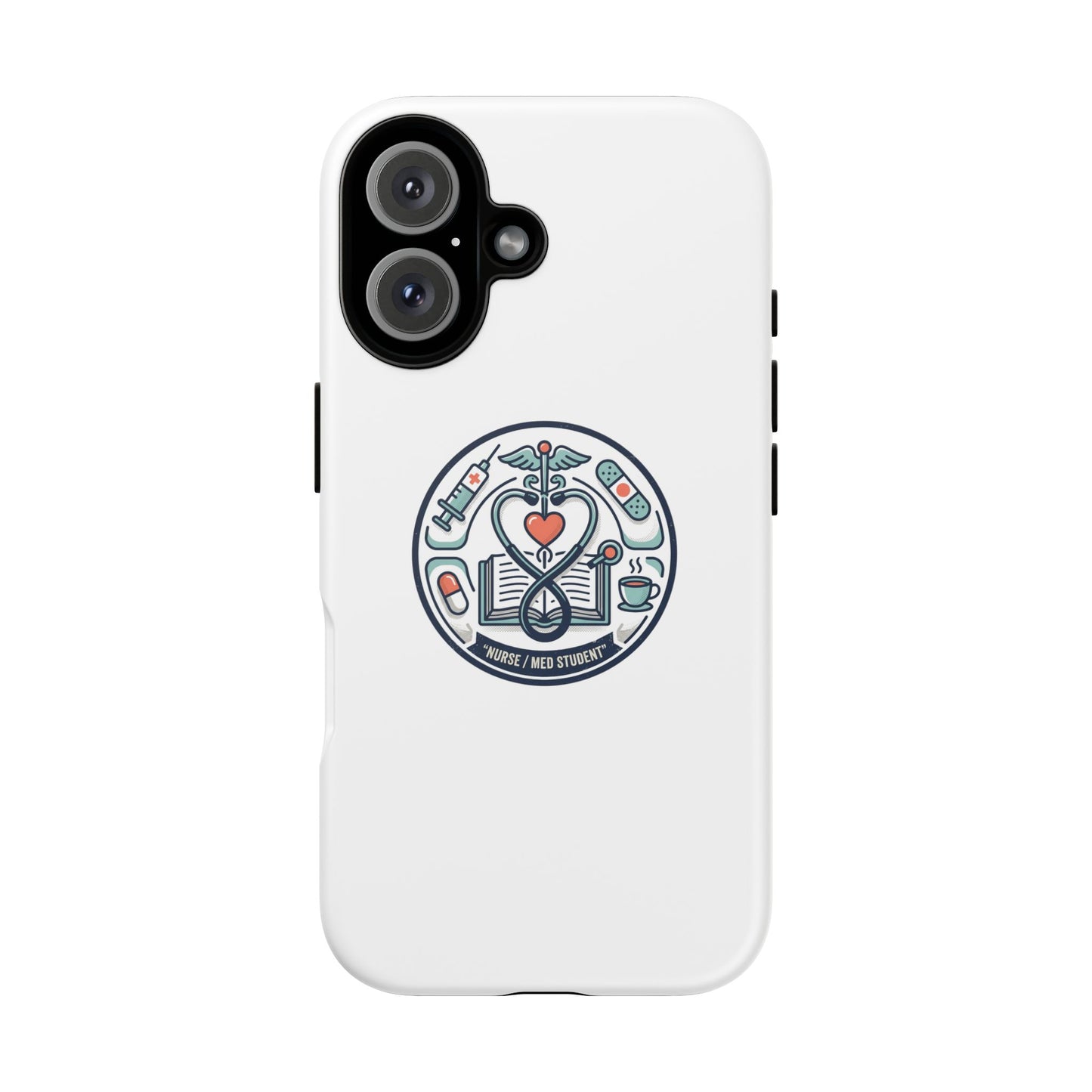 Nurse Aesthetic Tough Case — Medical Student Phone Case