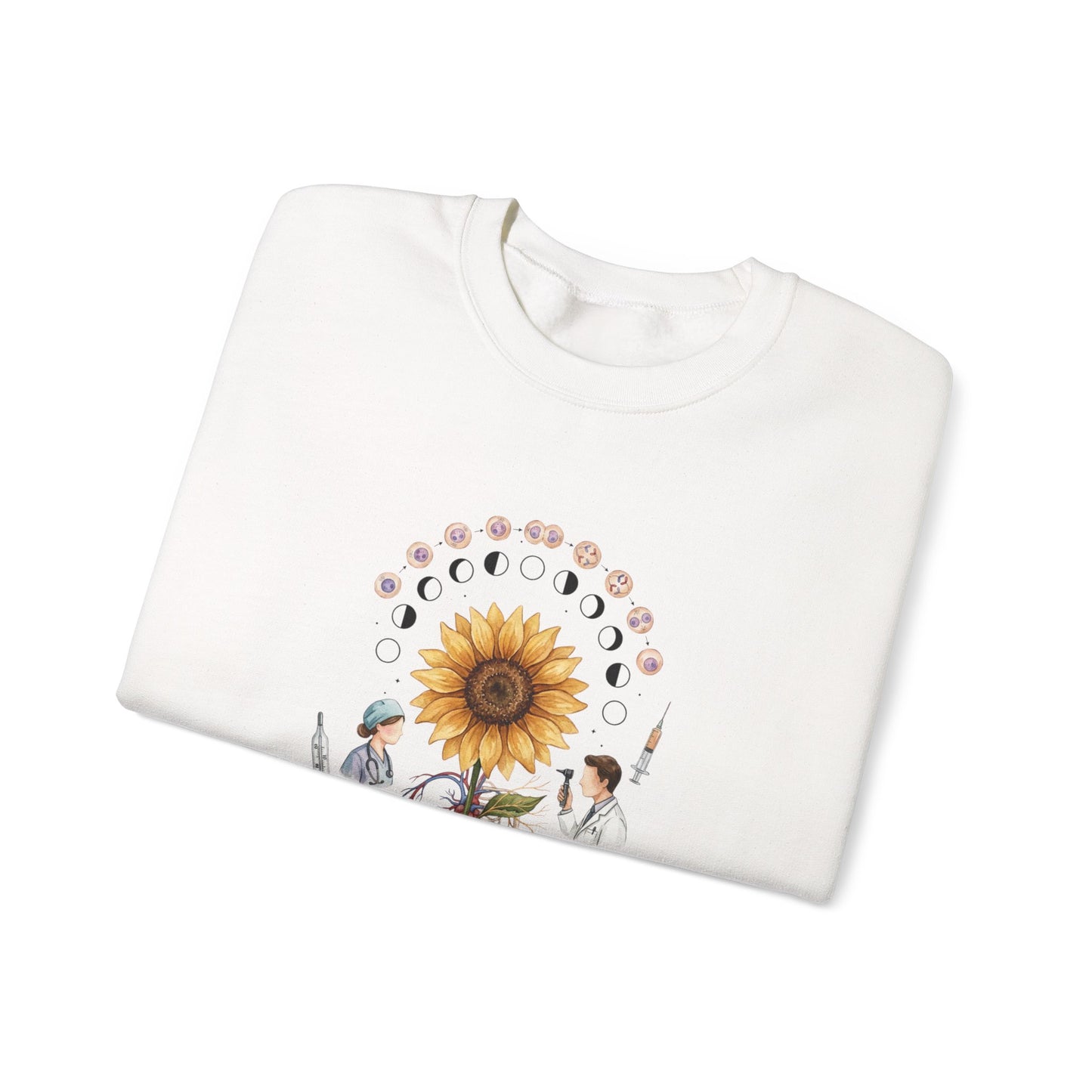 Sunflower Birth Flower Crewneck | Botanical Birth Month Sweatshirt