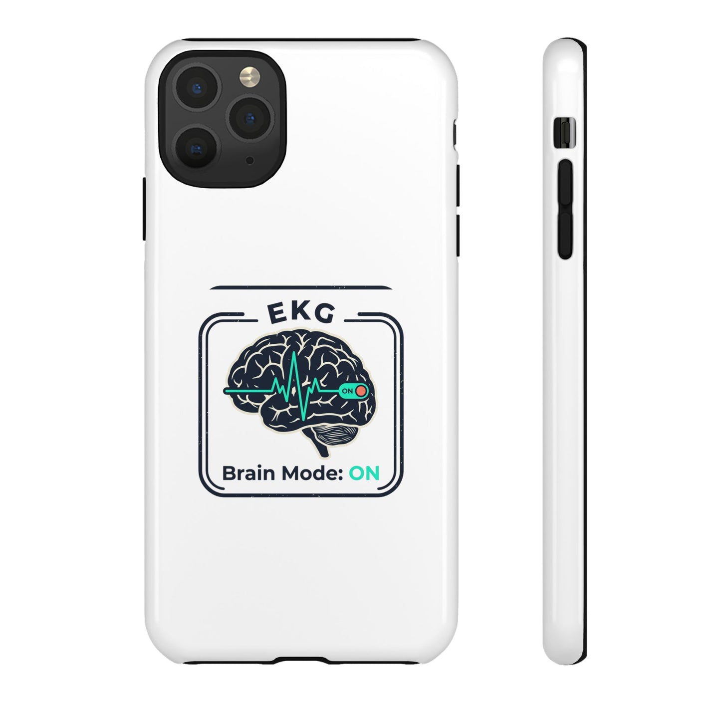 Tough Cases — 'EKG Brain Mode: ON' Phone Case