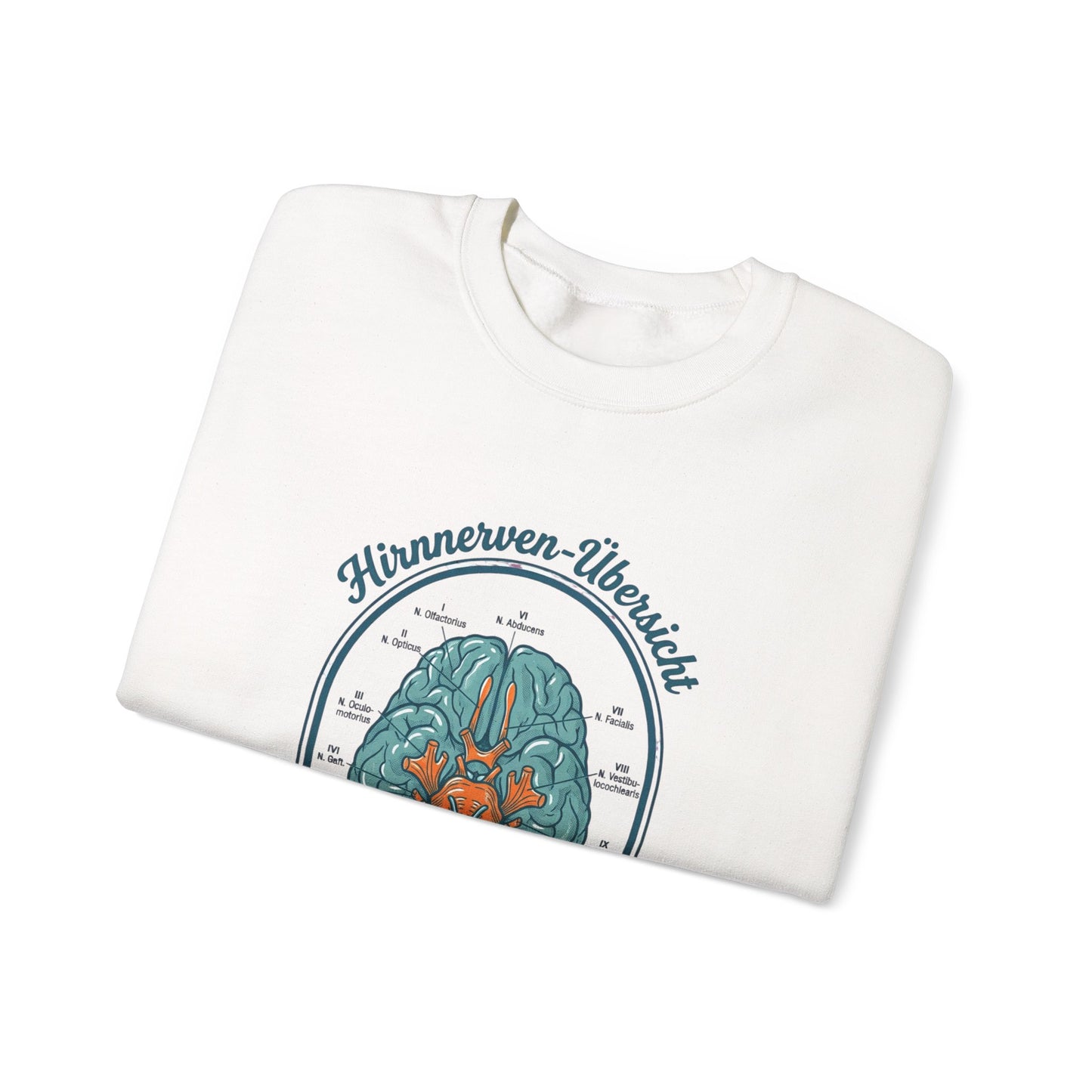 Literary Aesthetic Brain Crest Sweatshirt | Book Girl Summer, BookTok Style