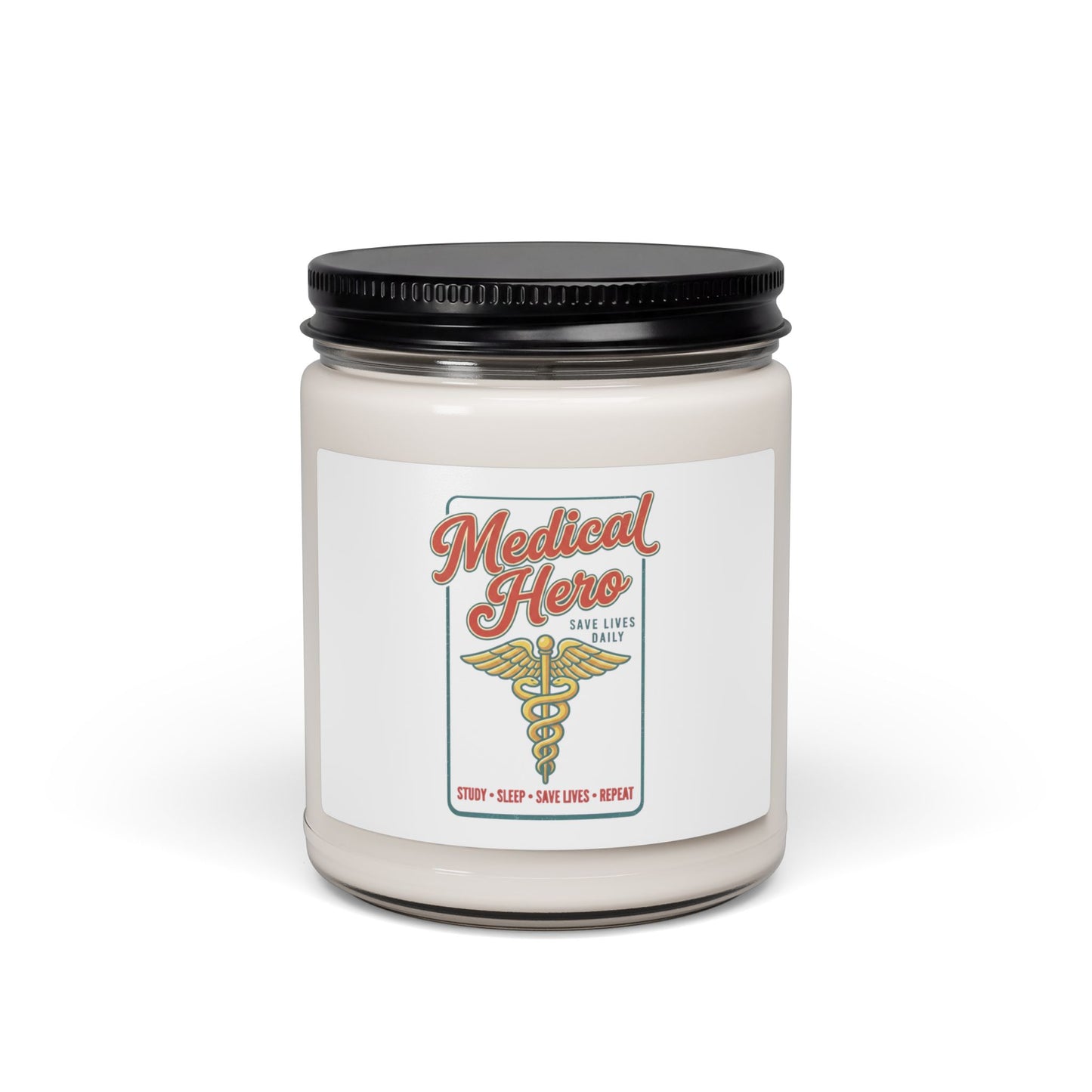Medical Hero Candle | Vintage Food Graphics Retro Diner Typography
