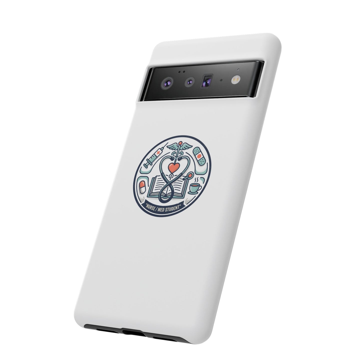 Nurse Aesthetic Tough Case — Medical Student Phone Case