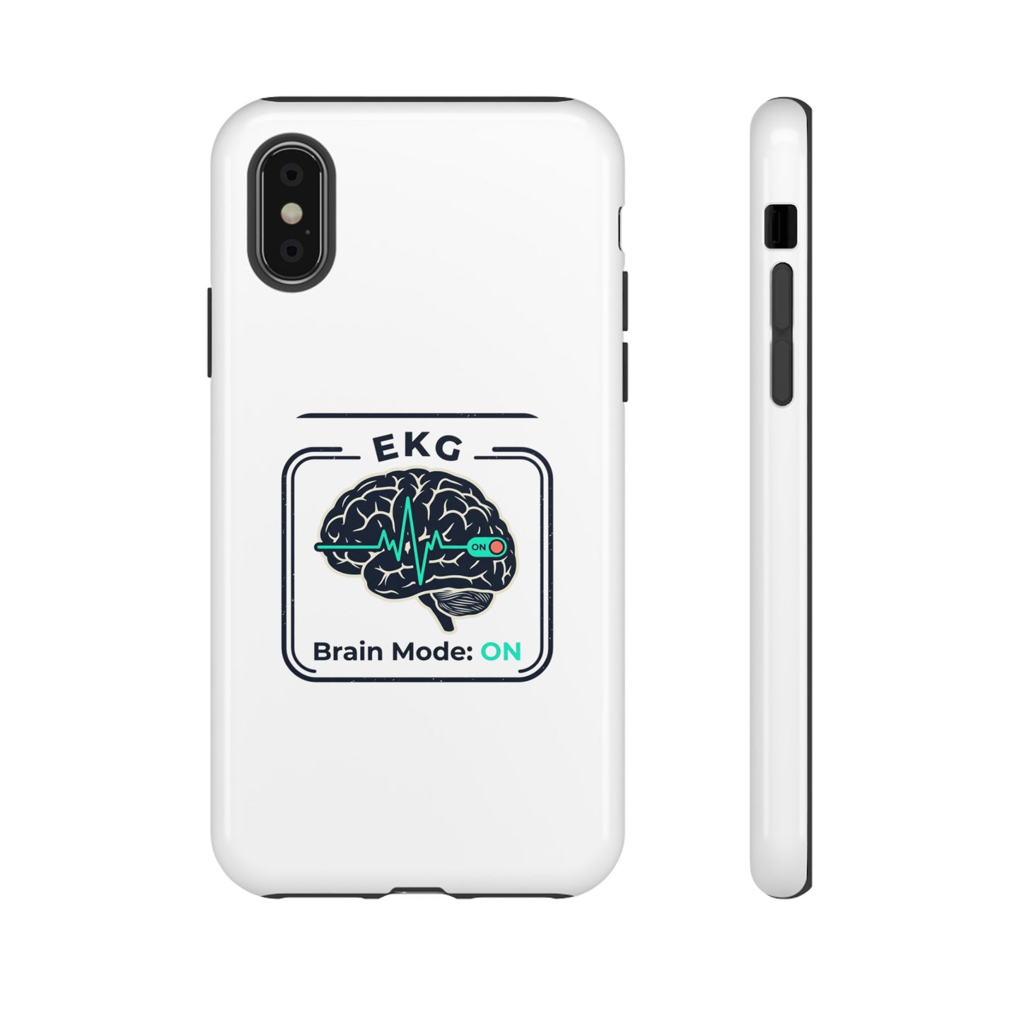 Tough Cases — 'EKG Brain Mode: ON' Phone Case