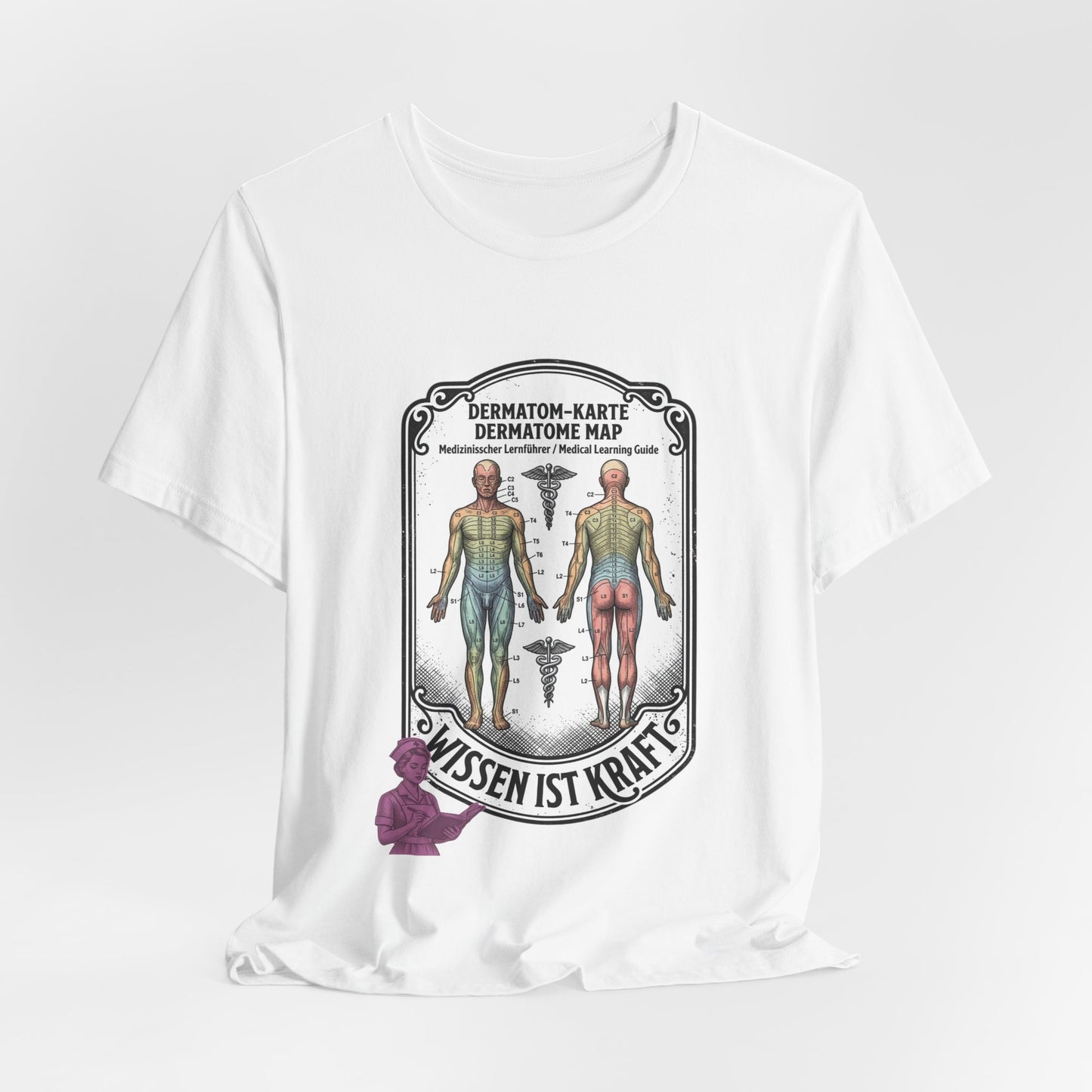 Dermatome Map Tee | People Over Profit, Values-Led Statement Shirt