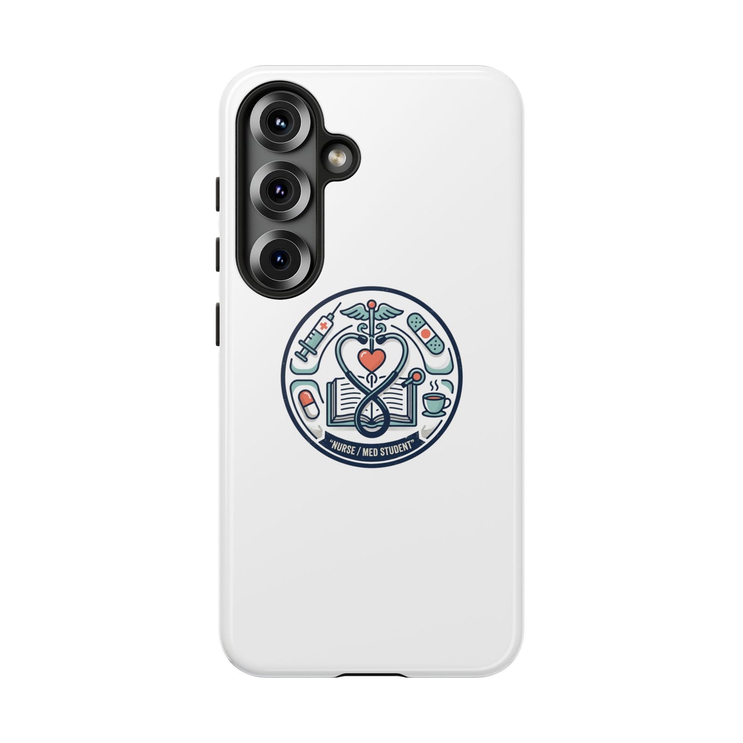 Nurse Aesthetic Tough Case — Medical Student Phone Case