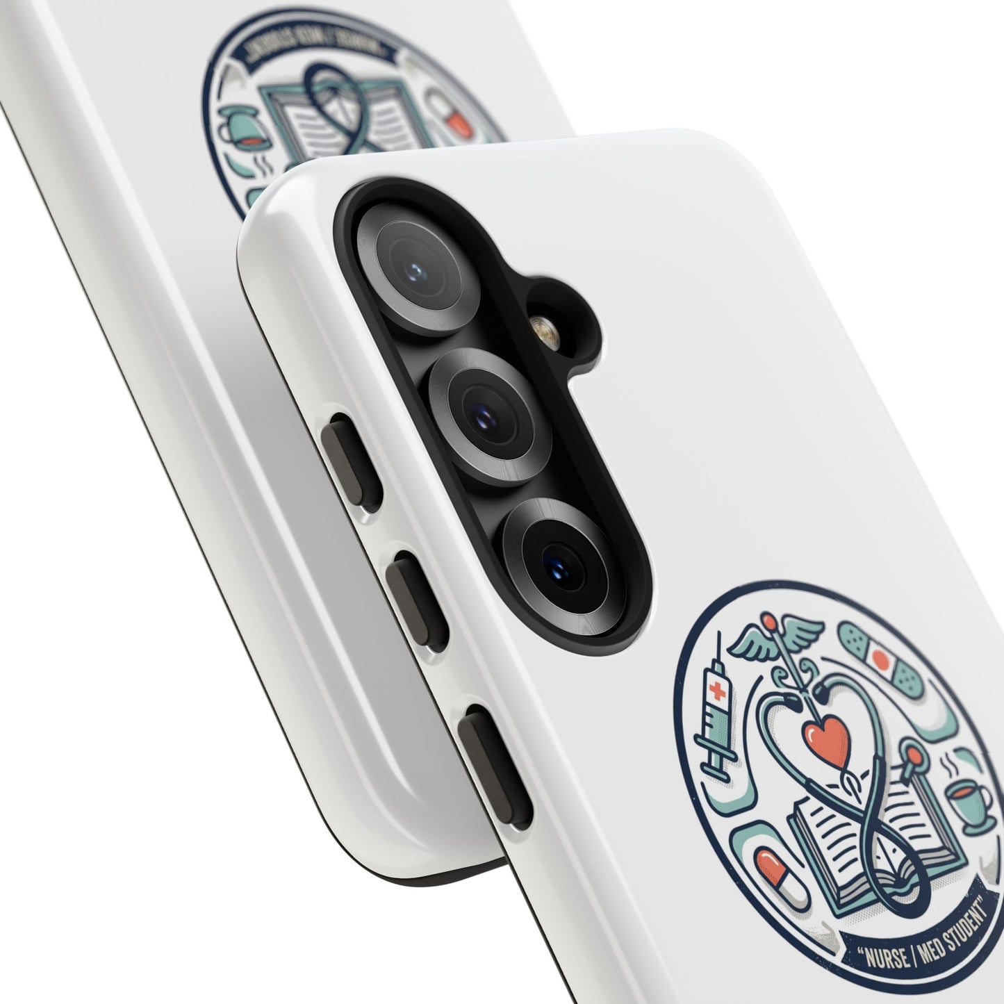 Nurse Aesthetic Tough Case — Medical Student Phone Case