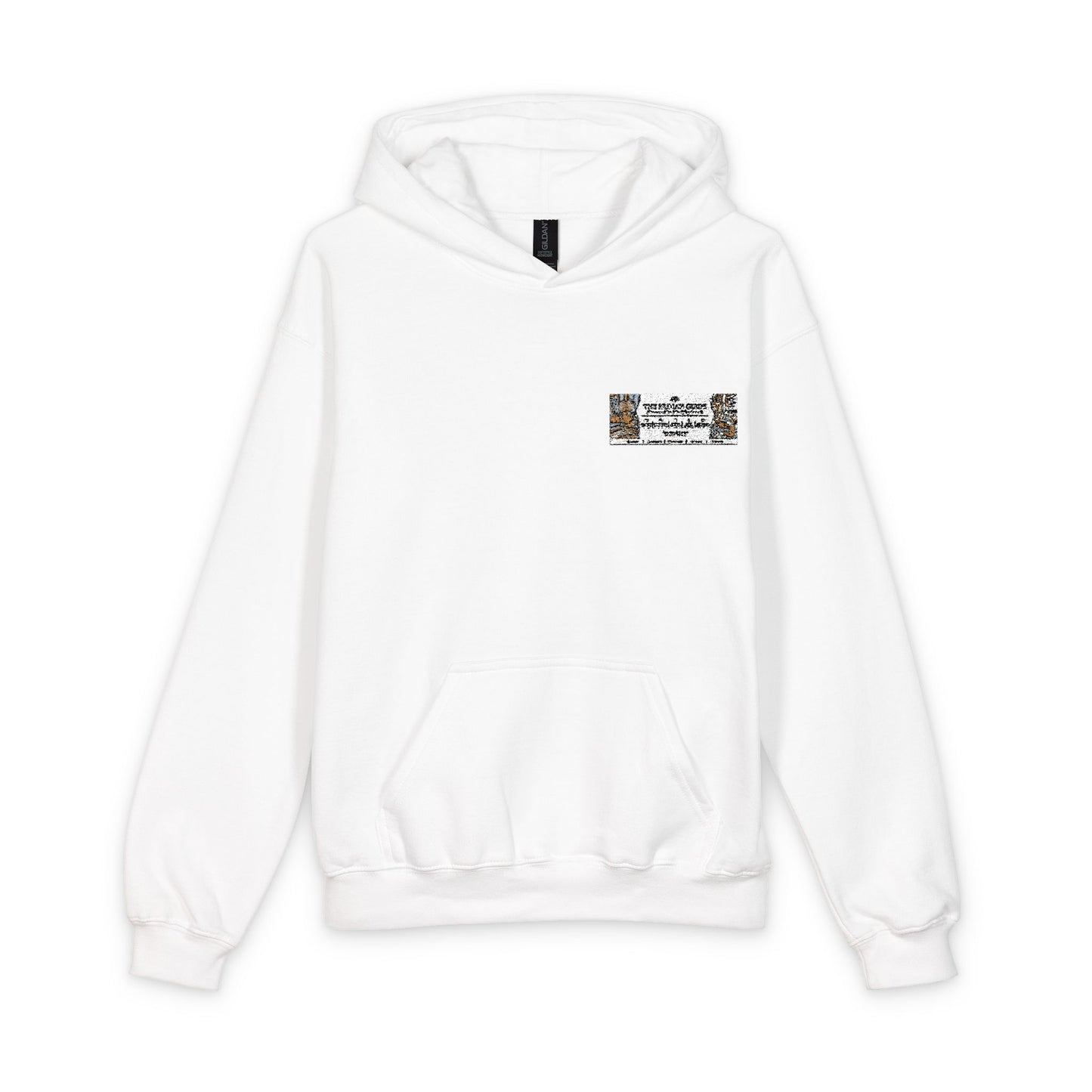 Youth Hoodie — Cute Paw Print "Best Cat Dad Ever" Pocket Design