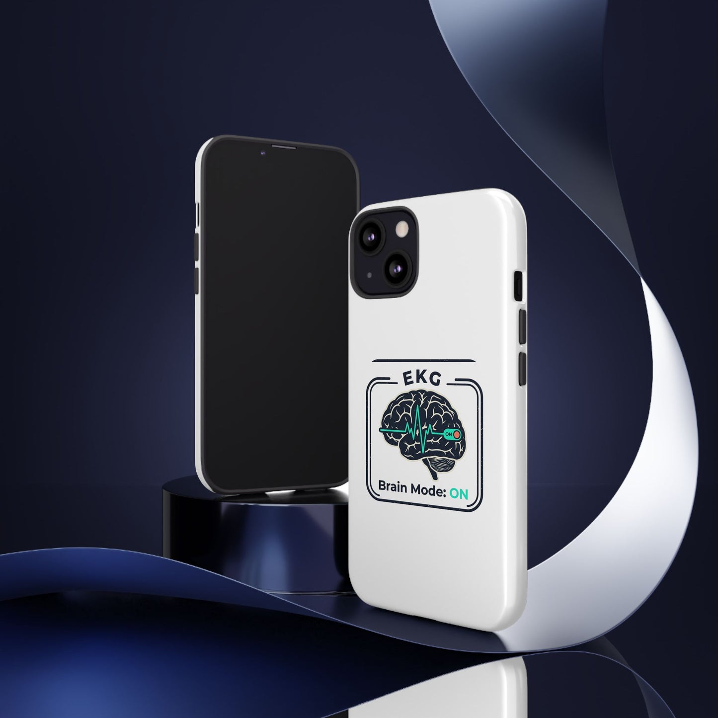 Tough Cases — 'EKG Brain Mode: ON' Phone Case